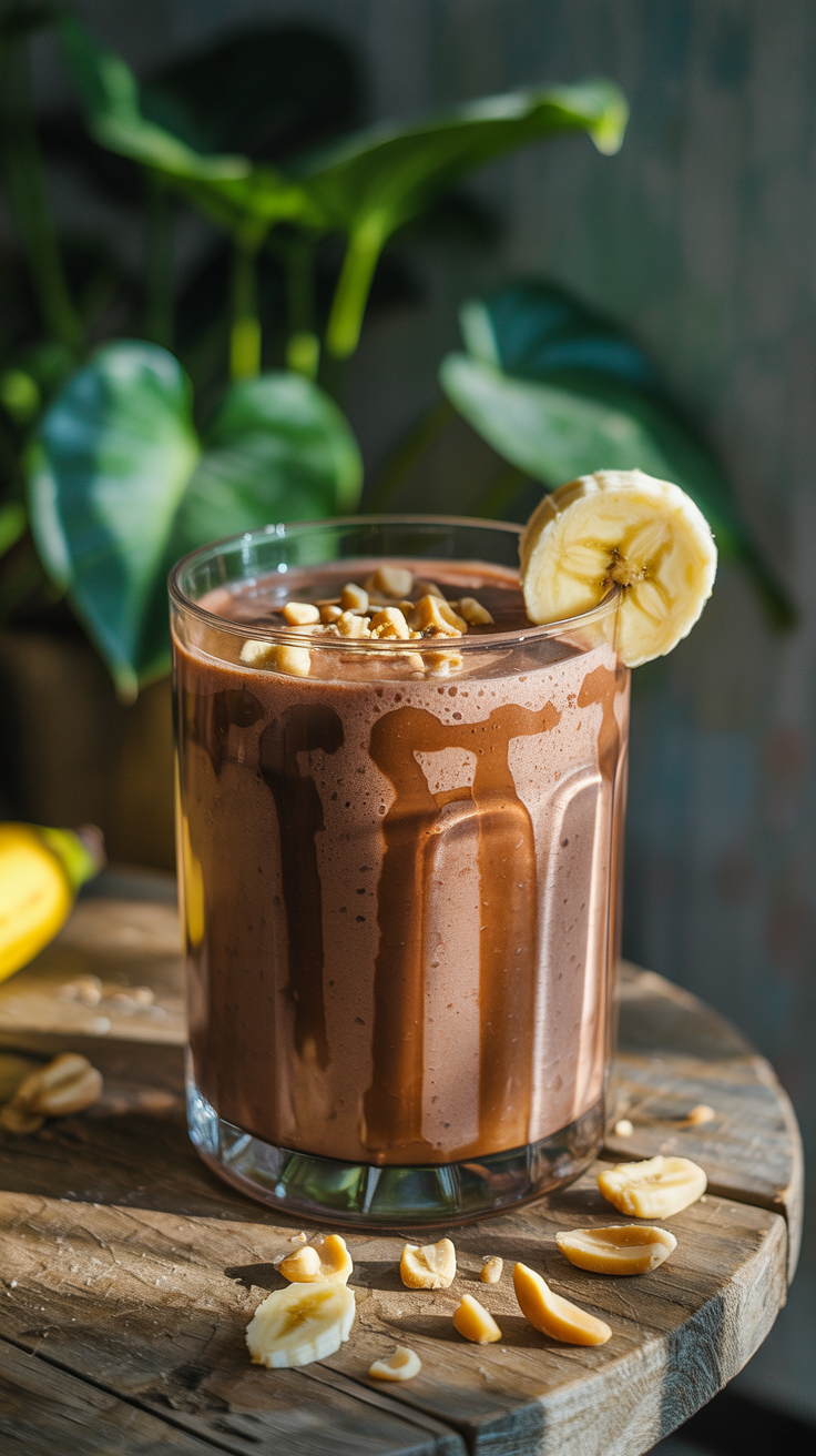 8 Smoothies That Taste Like a Treat - Peanut Butter Cup Power Move