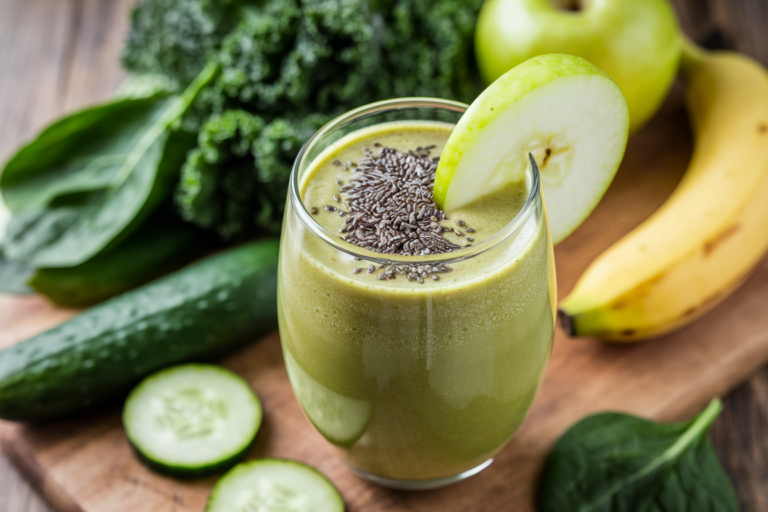 Simple Green Smoothie With 5 Ingredients - green smoothie ingredients