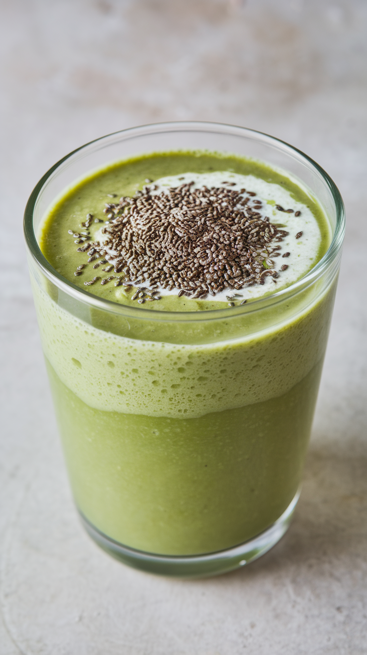 8 Green Smoothies That Don’t Taste Like Salad - Peanut Butter Banana Green Machine