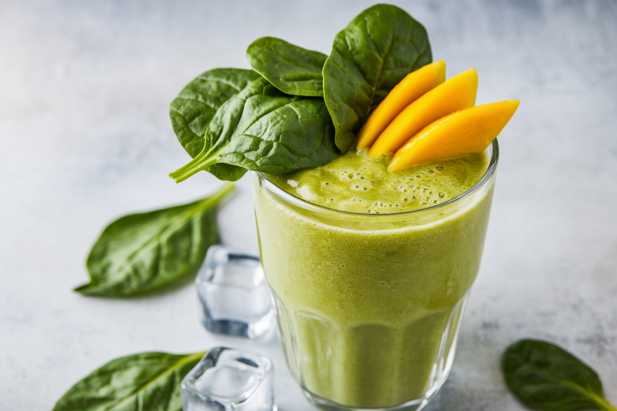 Everyday Green Smoothie You Won’t Get Tired Of - spinach mango smoothie