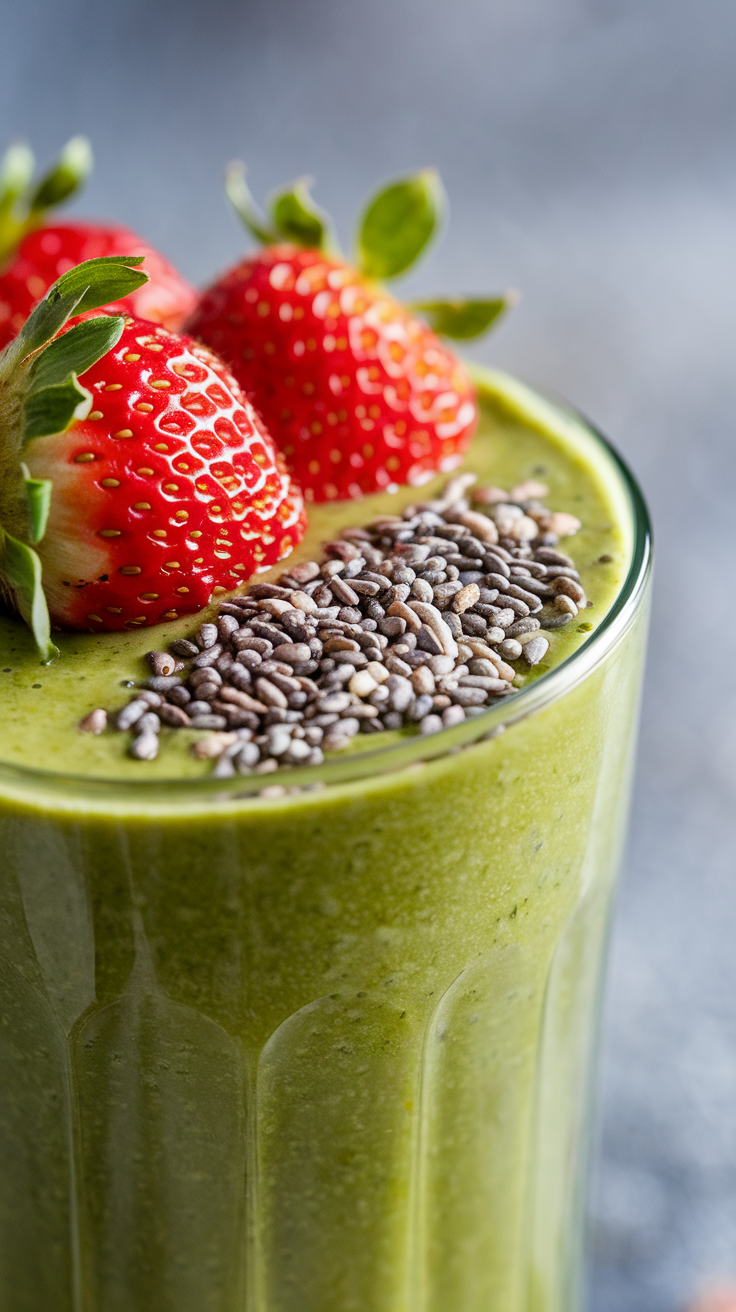 Beginner Green Smoothie That Doesn’t Taste Green - spinach fruit smoothie