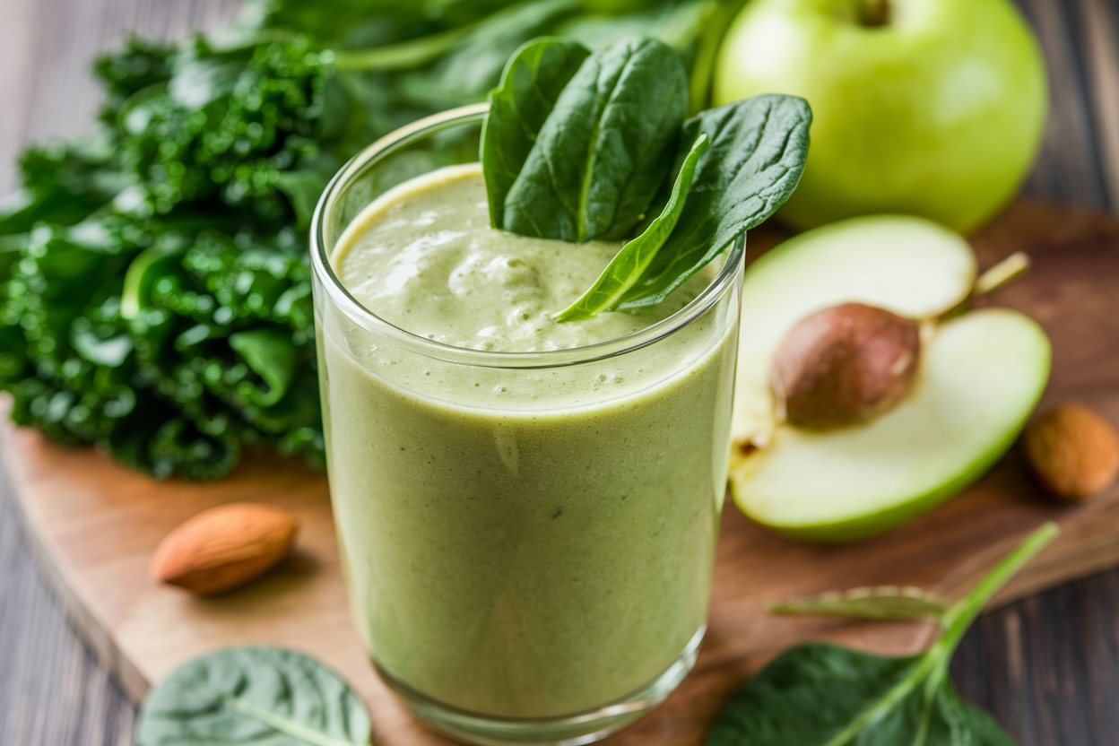 Creamy Green Smoothie That Feels Like a Treat - creamy green smoothie