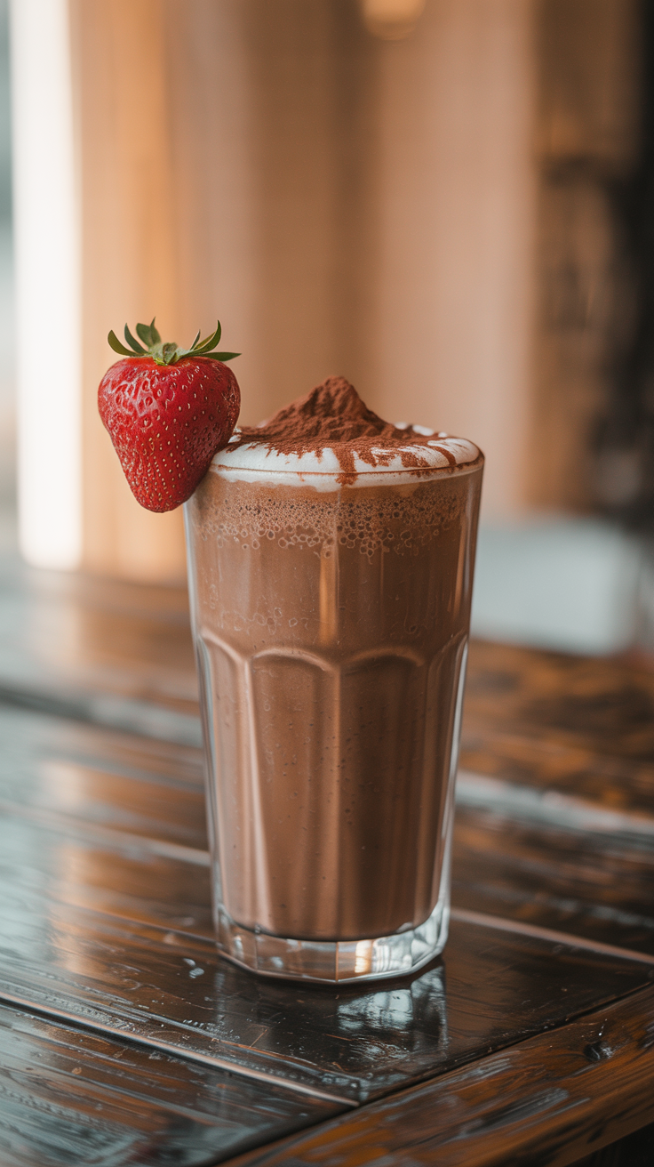 9 Smoothies That Feel Light but Satisfying - Creamy Coffee Banana Cooler