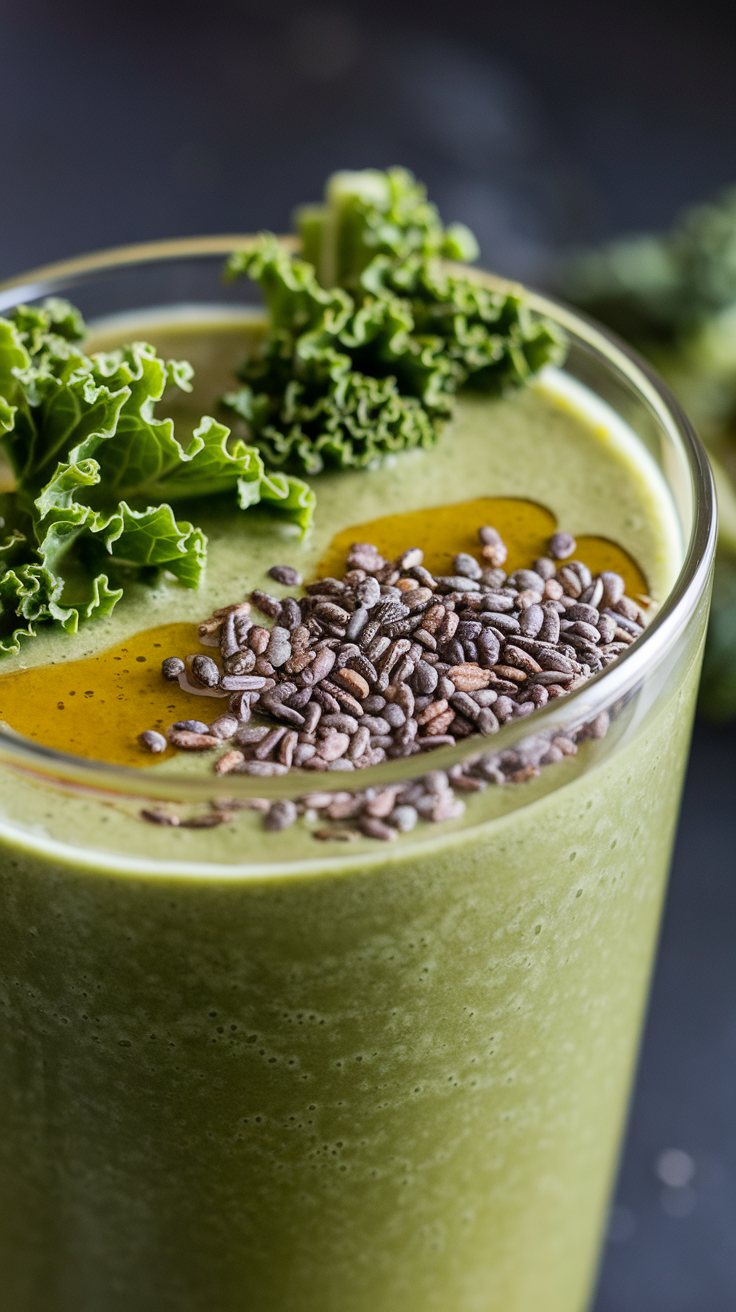 Kale Smoothie That’s Smooth, Not Bitter - kale smoothie ingredients