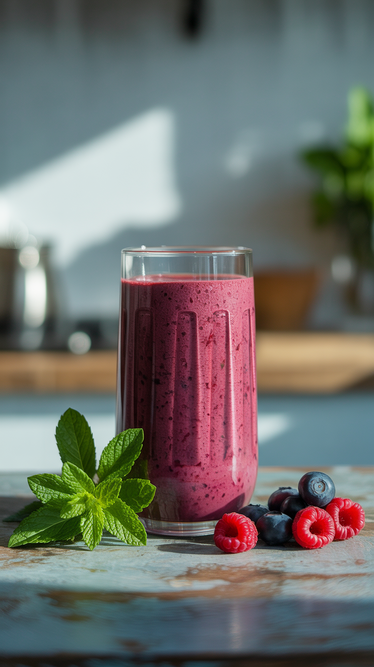 Best Smoothie for Weight Loss (That You’ll Actually Drink) - berry weight loss smoothie