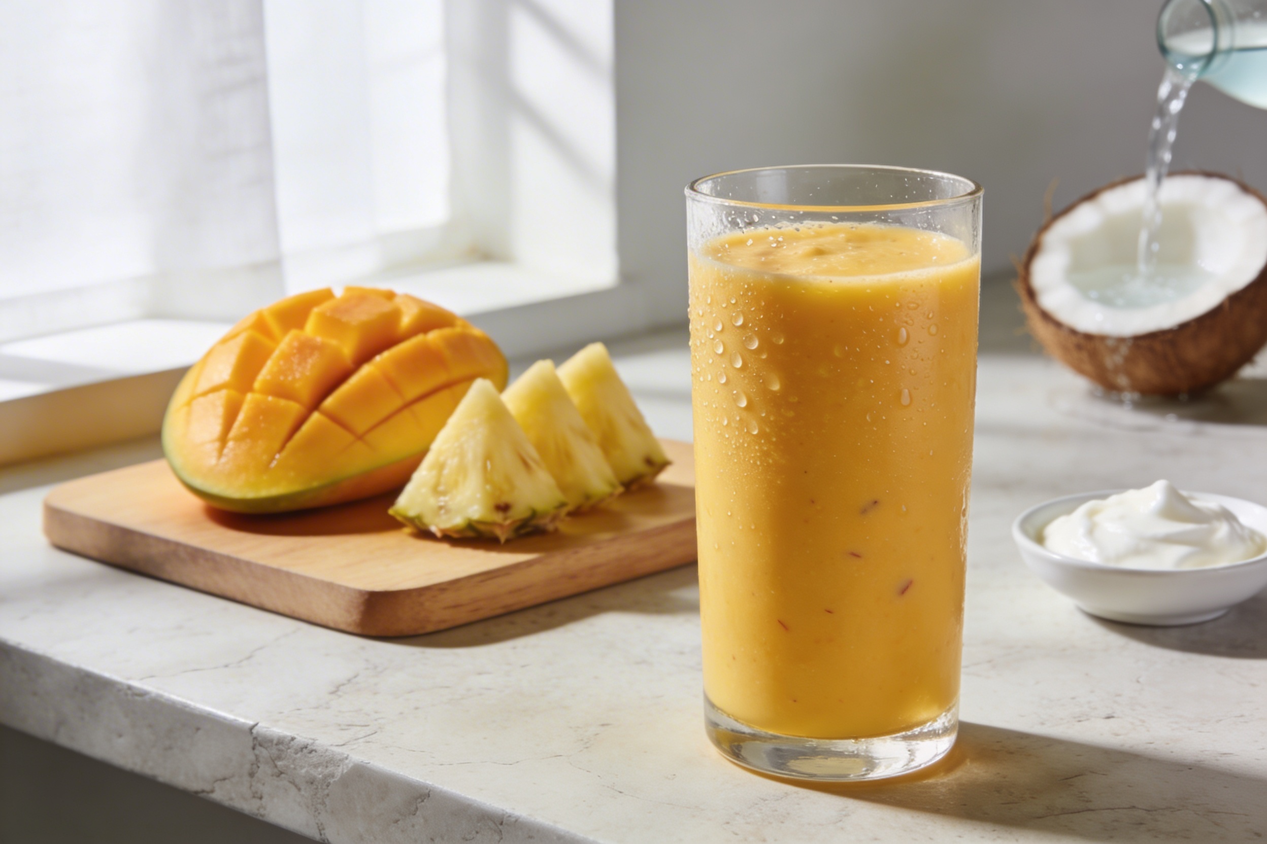 Glow Up Fast Skincare Smoothie Recipe (Glow-Style Blend, Creamy and Bright)