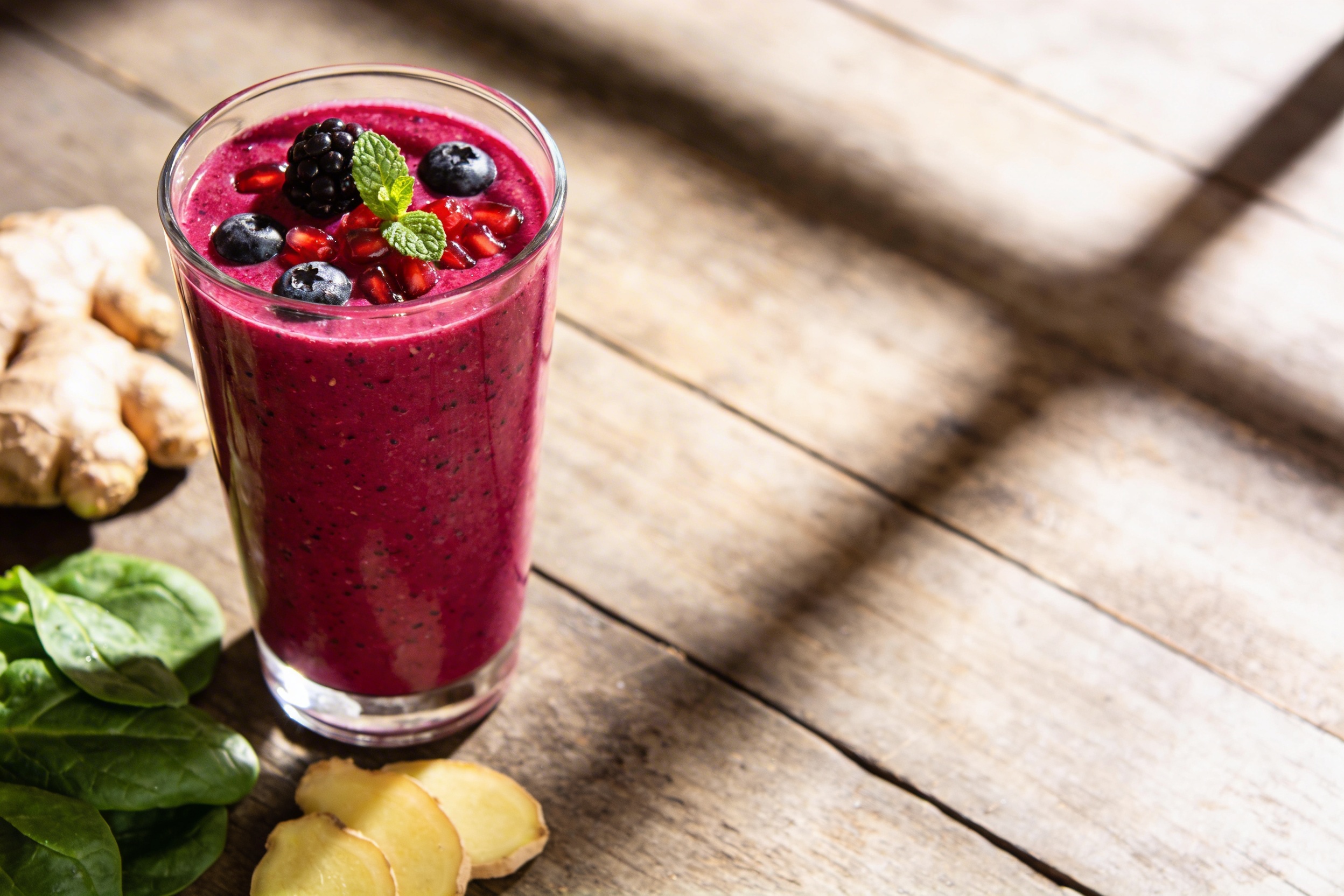 Antioxidant Smoothie Recipe (Berry-Forward, Vibrant Color, Bold Flavor) Glow-Up