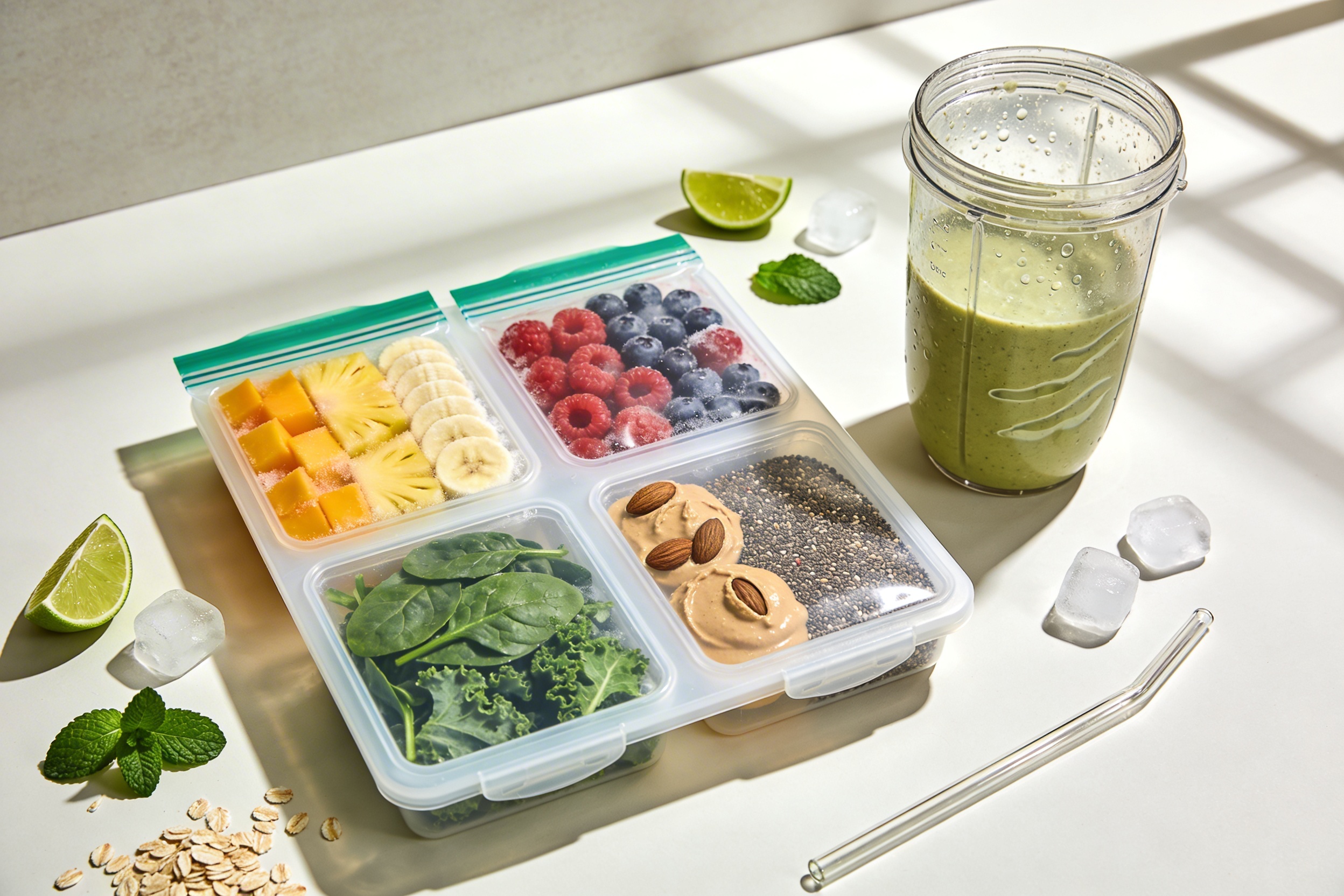 Smoothie Prep for the Week (Freezer Packs + Grab-and-Blend System) That Actually Works