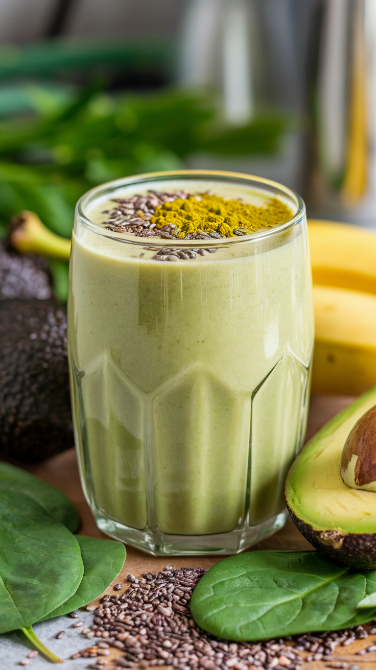 Creamy Green Smoothie That Feels Like a Treat - creamy green smoothie