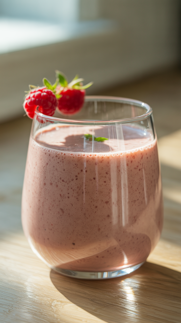 Dessert Smoothie You Can Make Every Day - dessert smoothie glass