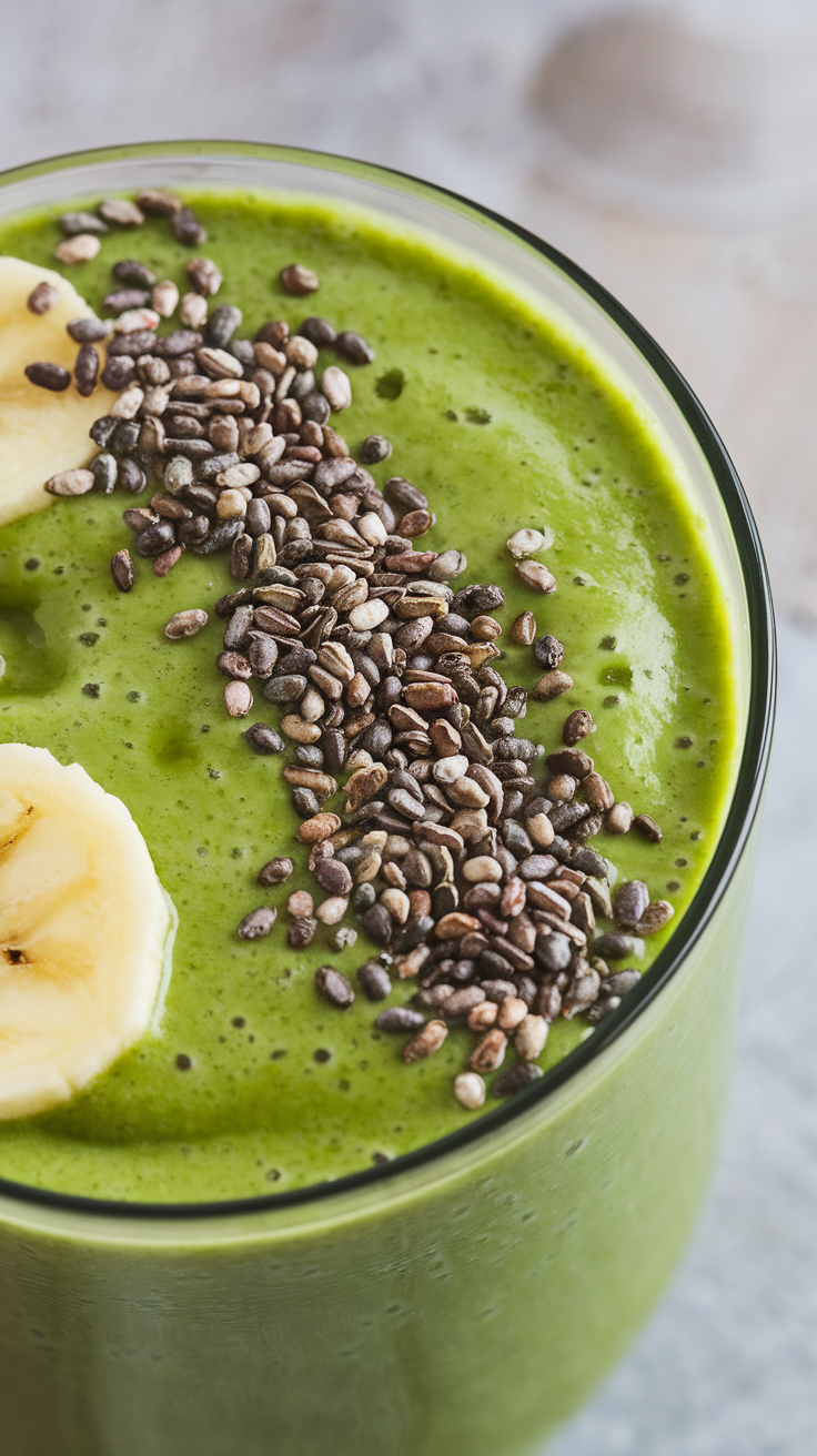 Banana Spinach Smoothie That Just Works - banana spinach smoothie