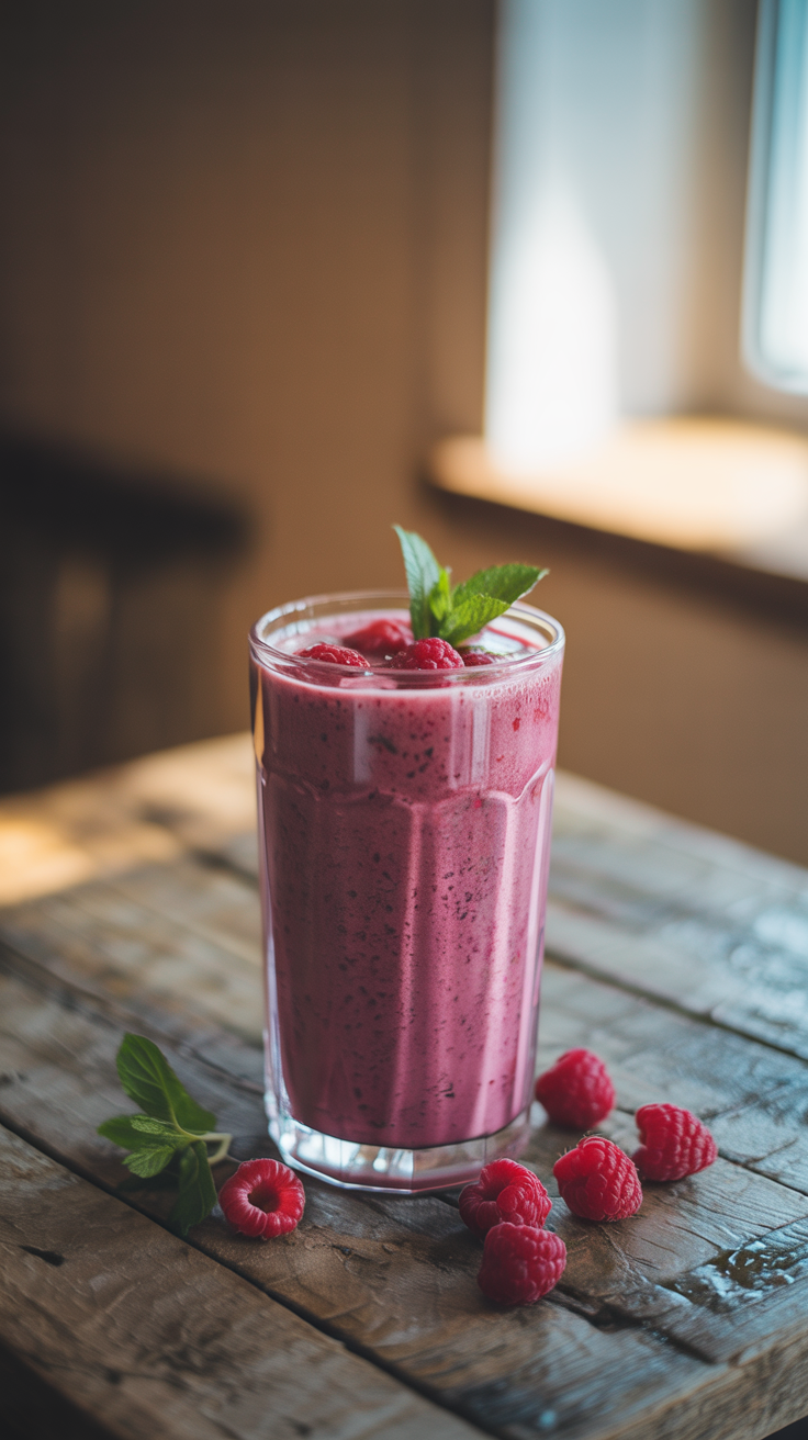5 Summer Vibe Smoothies — Getting Ready for the Sun - Berry Beach Glow Cooler