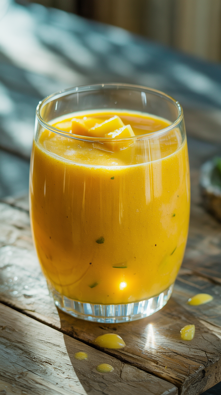 5 Summer Vibe Smoothies — Getting Ready for the Sun - Tropical Wake-Up Blend