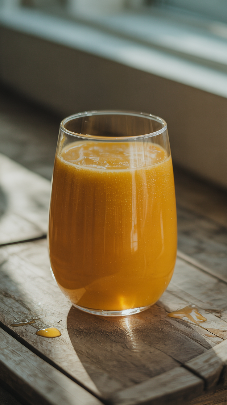 7 Anti-Inflammatory Smoothies - Golden Glow Mango Smoothie