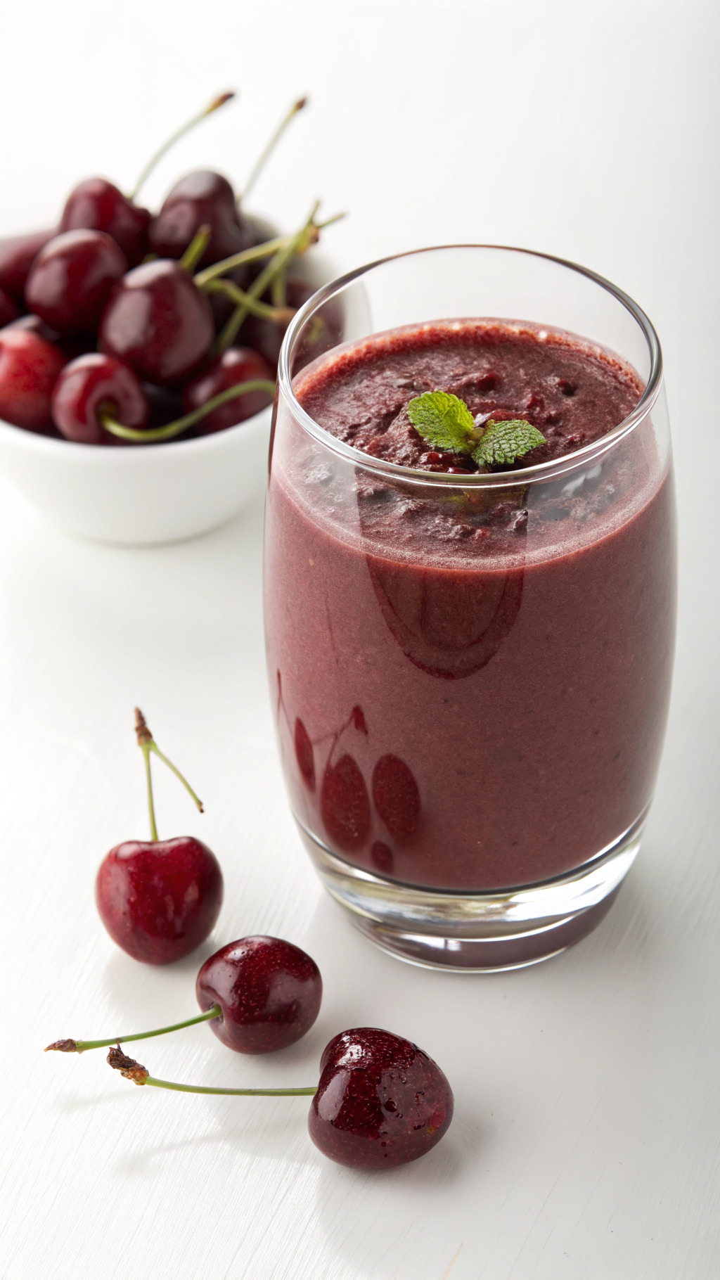 7 Diet Smoothies - Loss Weight With The Smoothie Recipes - Chocolate Cherry Night Snack Smoothie