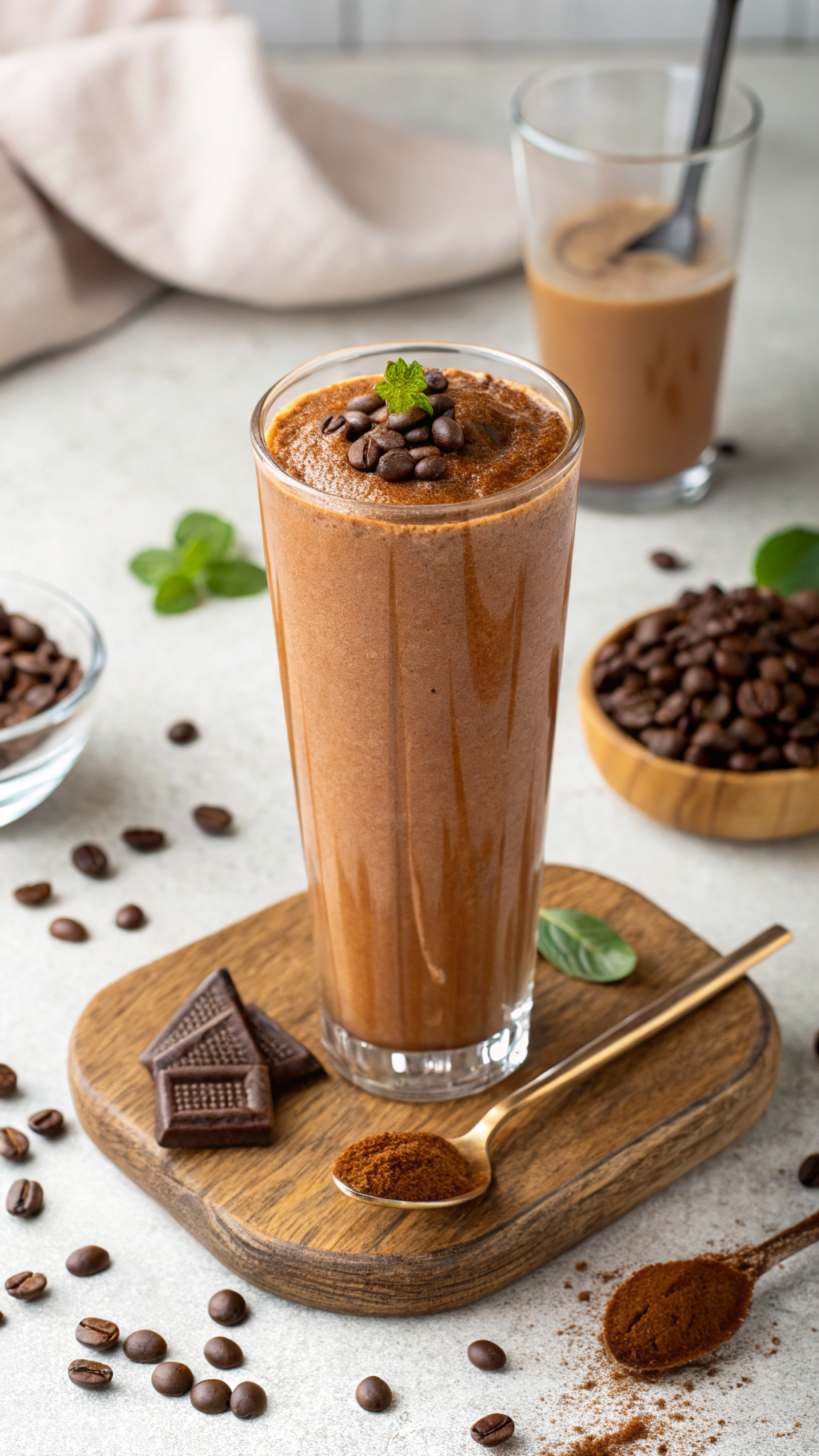 7 Diet Smoothies - Loss Weight With The Smoothie Recipes - Coffee Lover’s Breakfast Blender