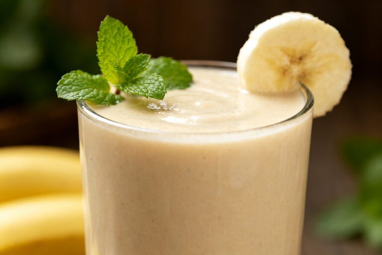 After Dinner Smoothie That Feels Cold, Creamy, and Just Enough - after dinner smoothie glass