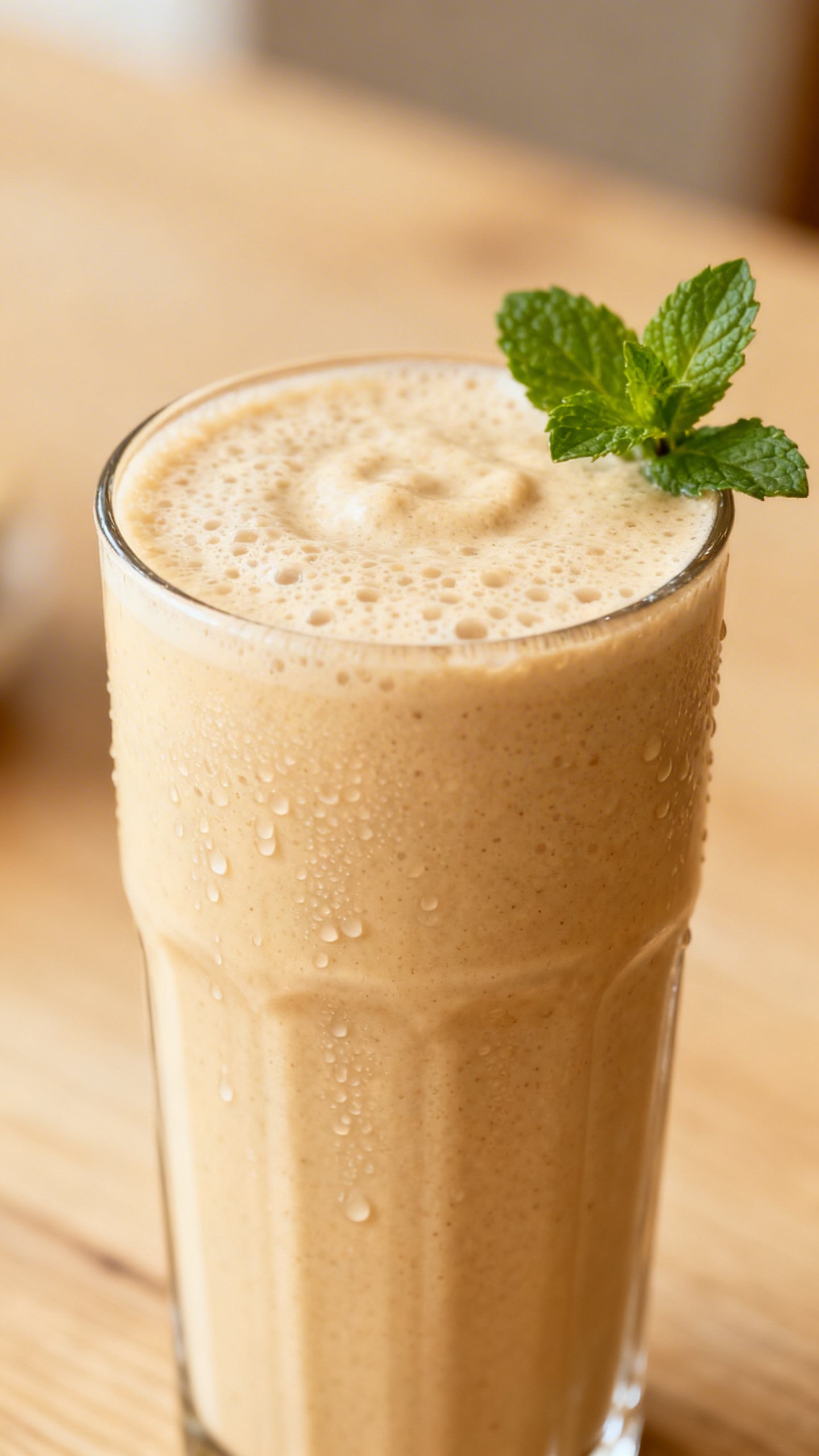 After Dinner Smoothie That Feels Cold, Creamy, and Just Enough - after dinner smoothie glass