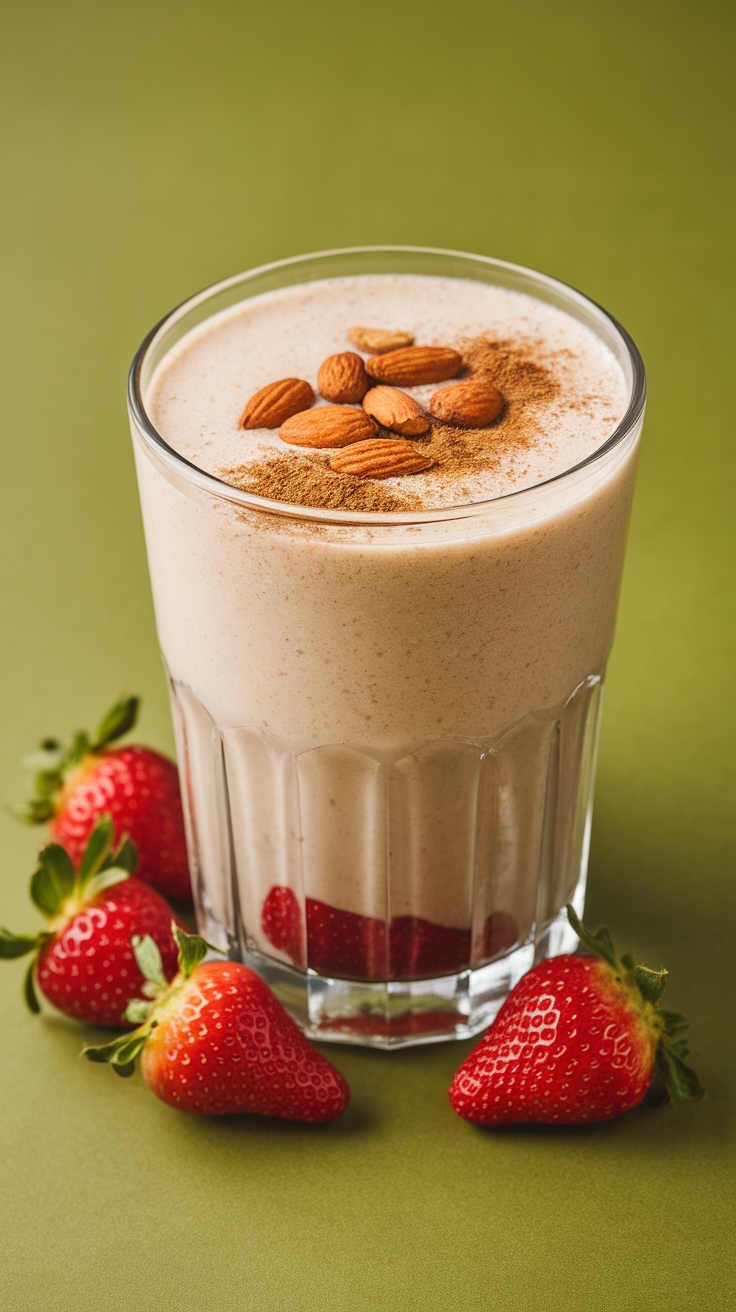 Almond Smoothie That Feels Light but Still Satisfying - almond smoothie ingredients