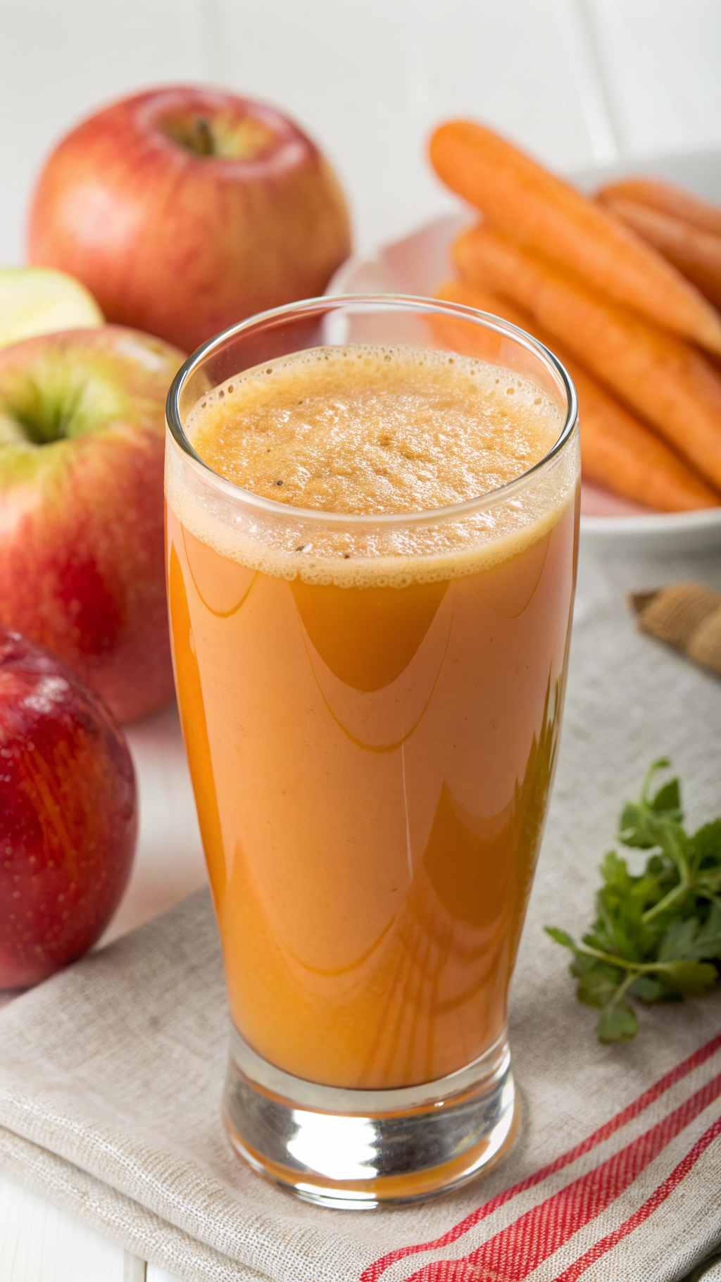Apple Carrot Juice Recipe That’s Simple, Classic, and So Good - apple carrot juice glass