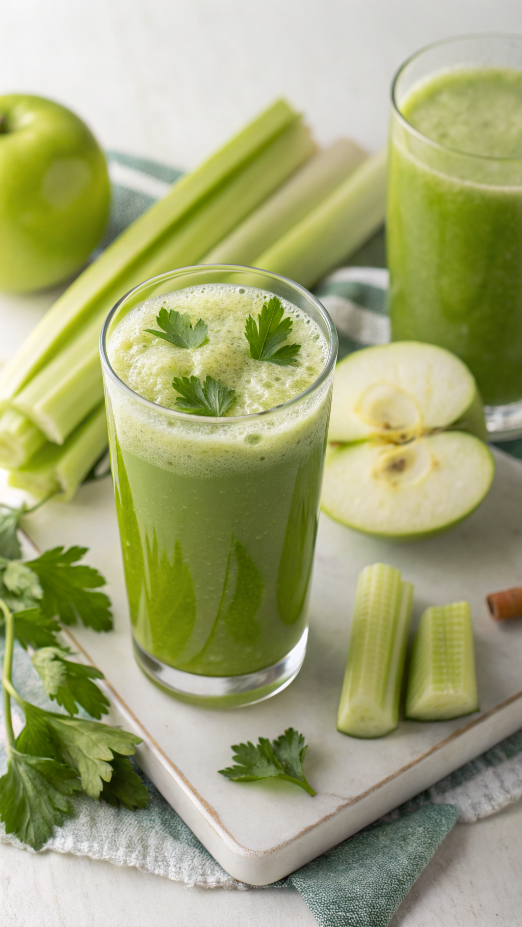 Apple Celery Juice Recipe for a Crisp and Refreshing Combo - apple celery juice