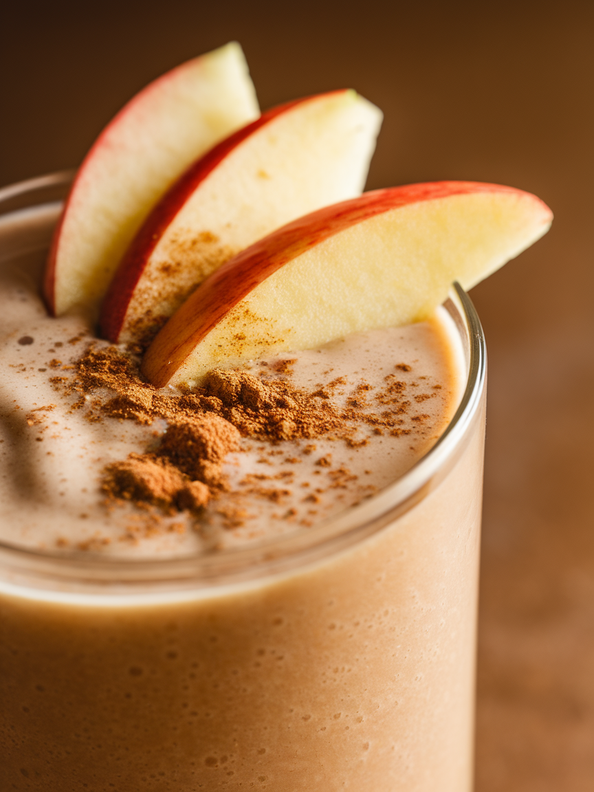 Apple Cinnamon Breakfast Smoothie That Tastes Like Apple Pie - apple cinnamon smoothie ingredients
