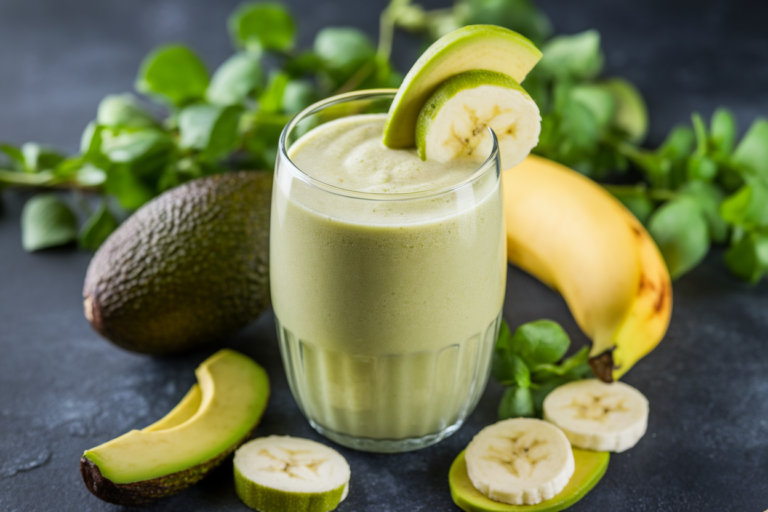 Avocado Banana Smoothie That Feels Rich but Still Light - avocado banana smoothie