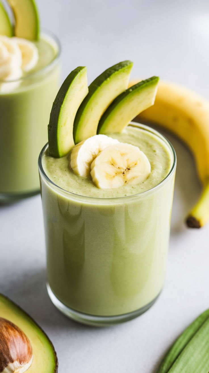 Avocado Banana Smoothie That Feels Rich but Still Light - avocado banana smoothie