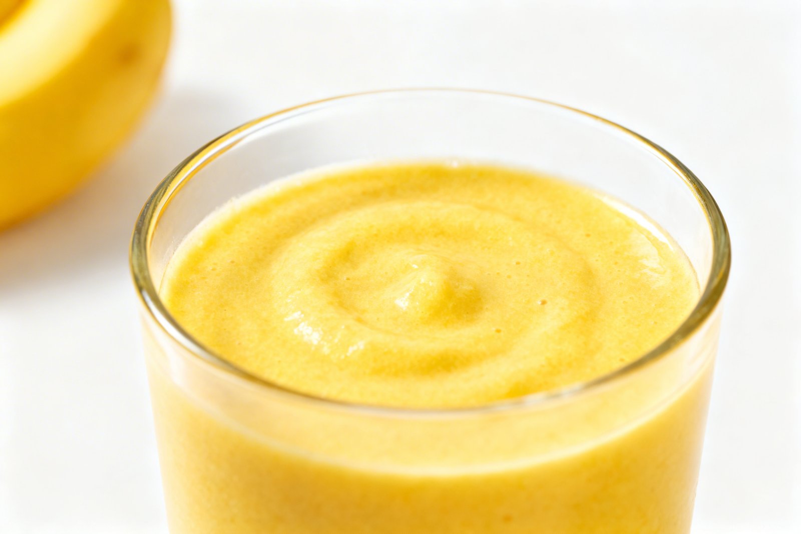 Banana Protein Smoothie You Will Actually Want Again Tomorrow - banana protein smoothie glass