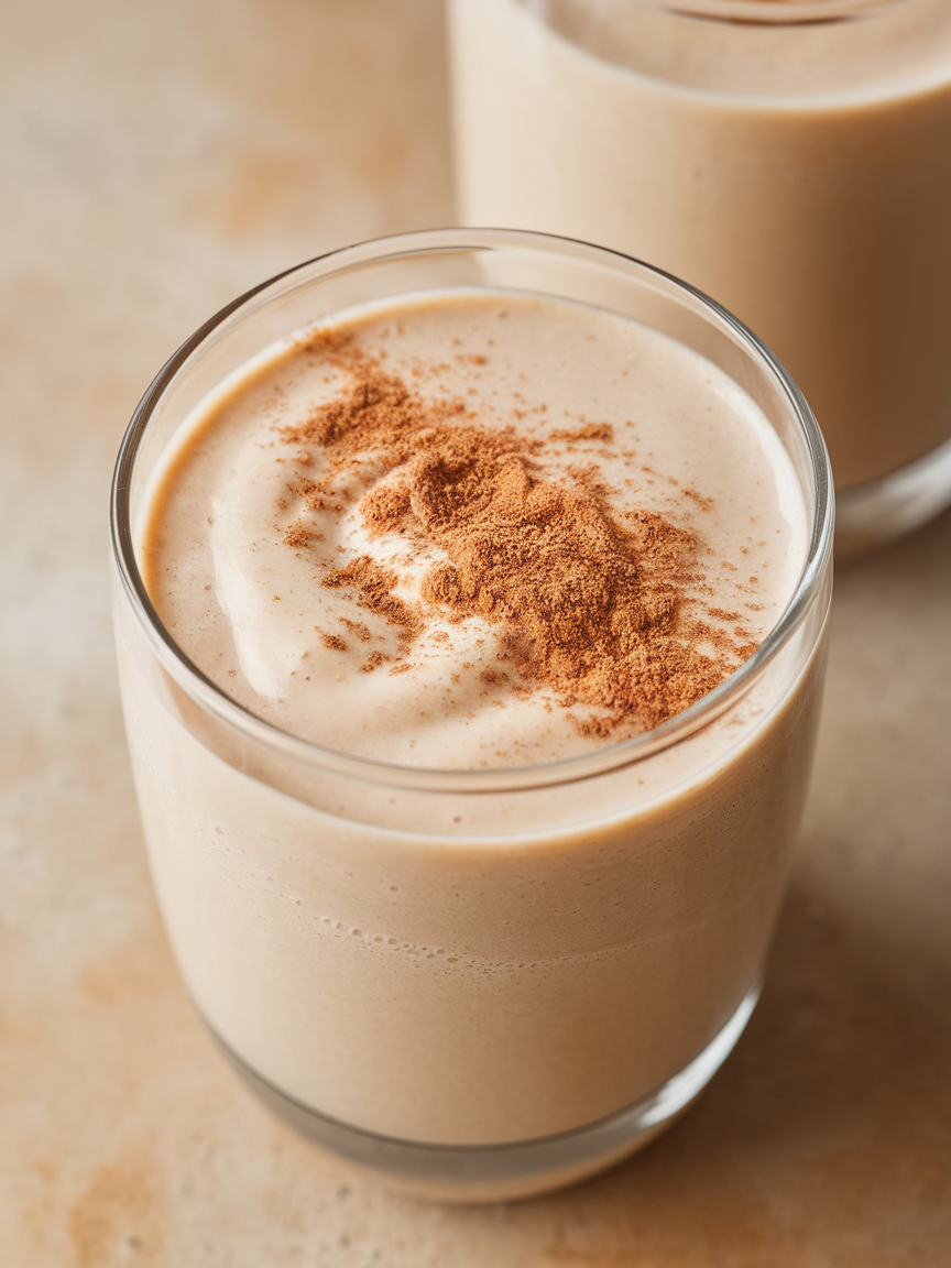 Banana Tahini Date Smoothie That Tastes Like a Healthy Milkshake - banana tahini date smoothie