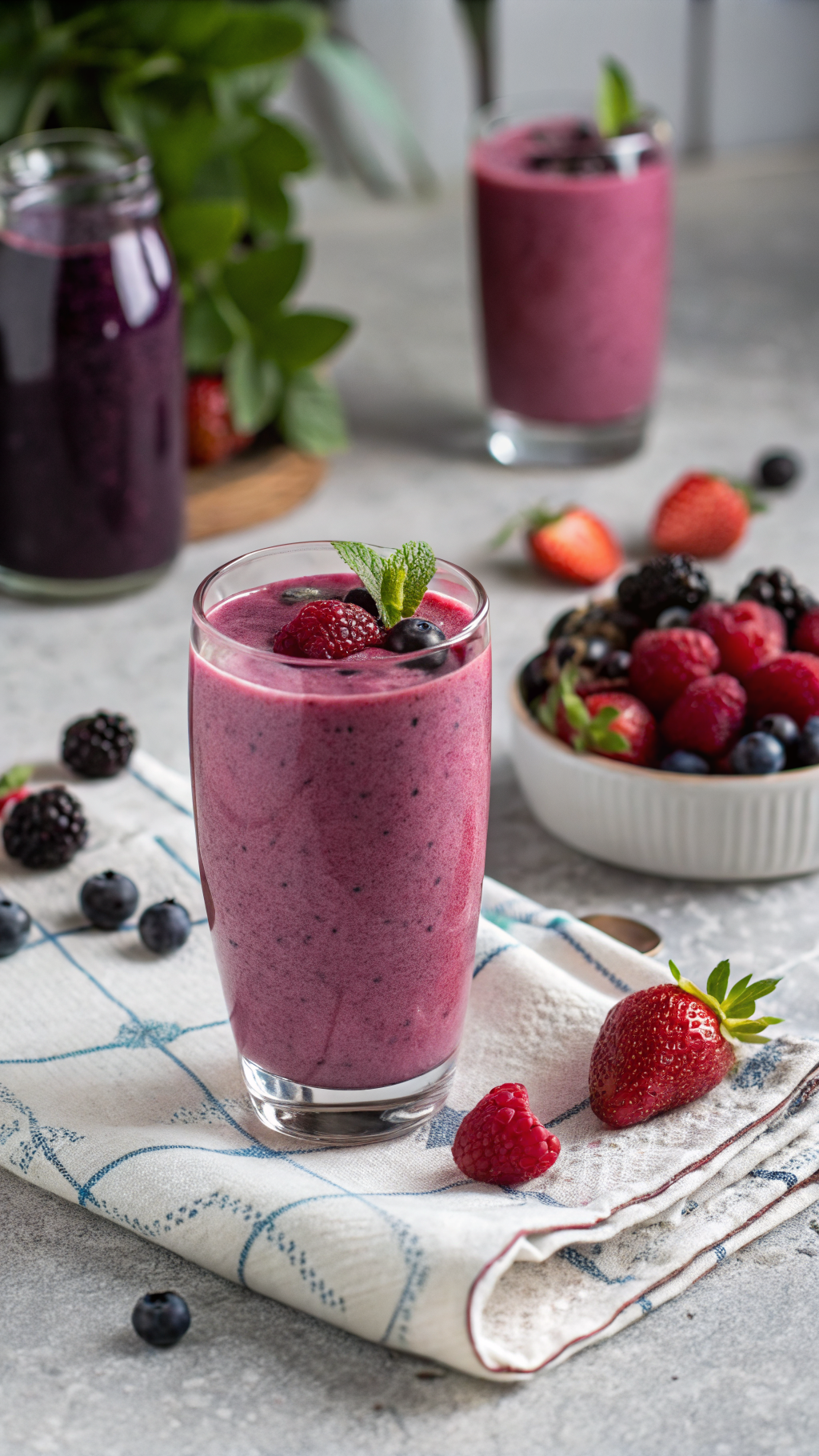 Basic Smoothie Recipe That Is Anything But Boring - berry smoothie ingredients