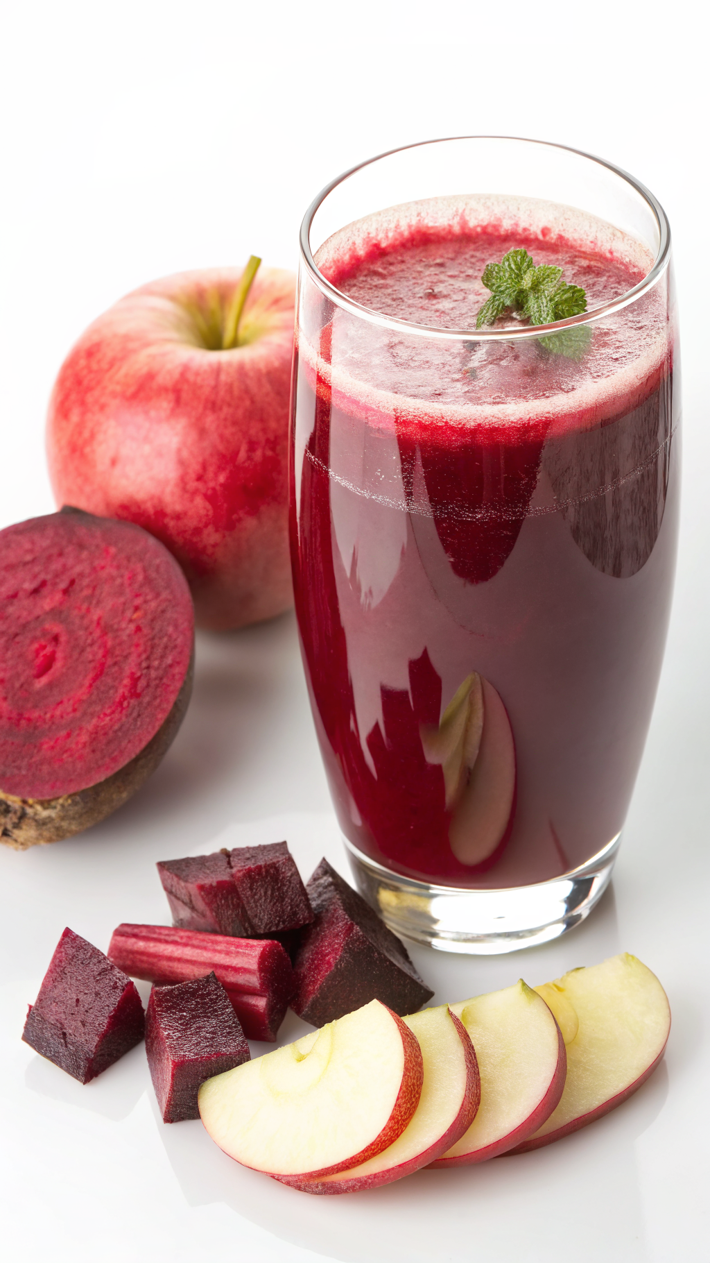 Beet Apple Juice Recipe for a Sweeter, Easier Beet Juice - beet apple juice pour