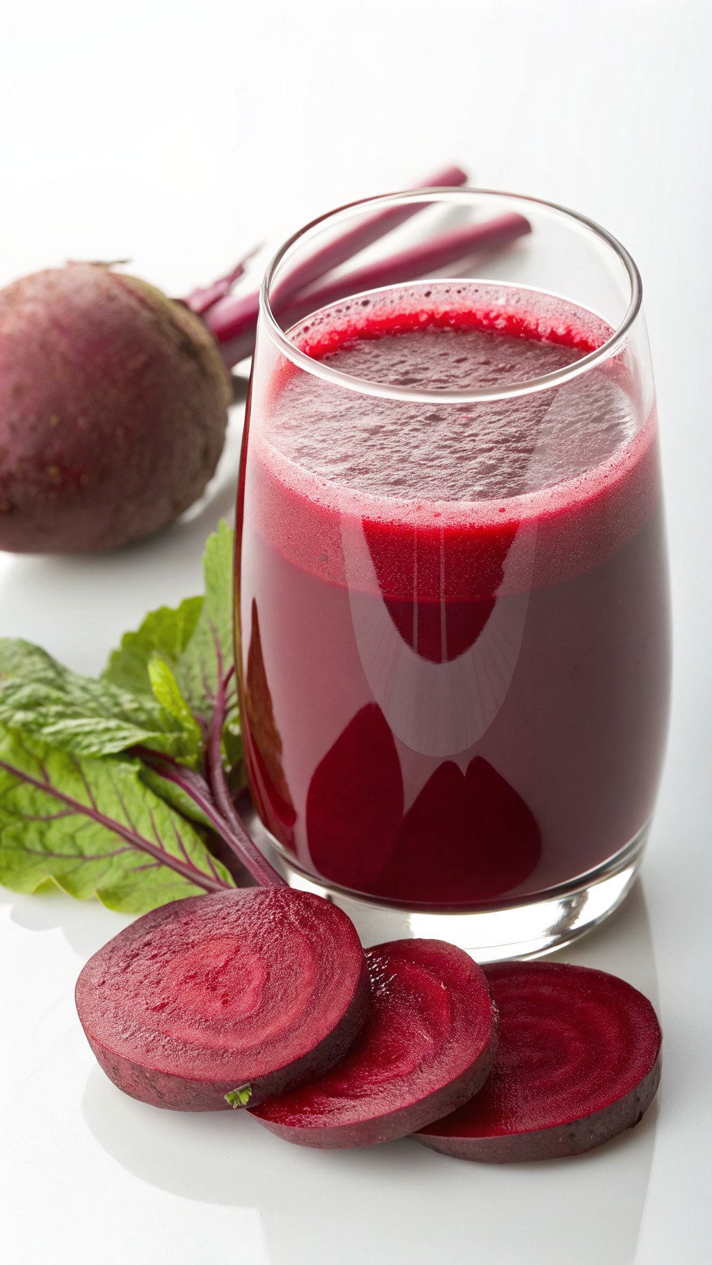 Beet Juice Recipe That Feels Earthy, Fresh, and Energizing - beet juice over ice