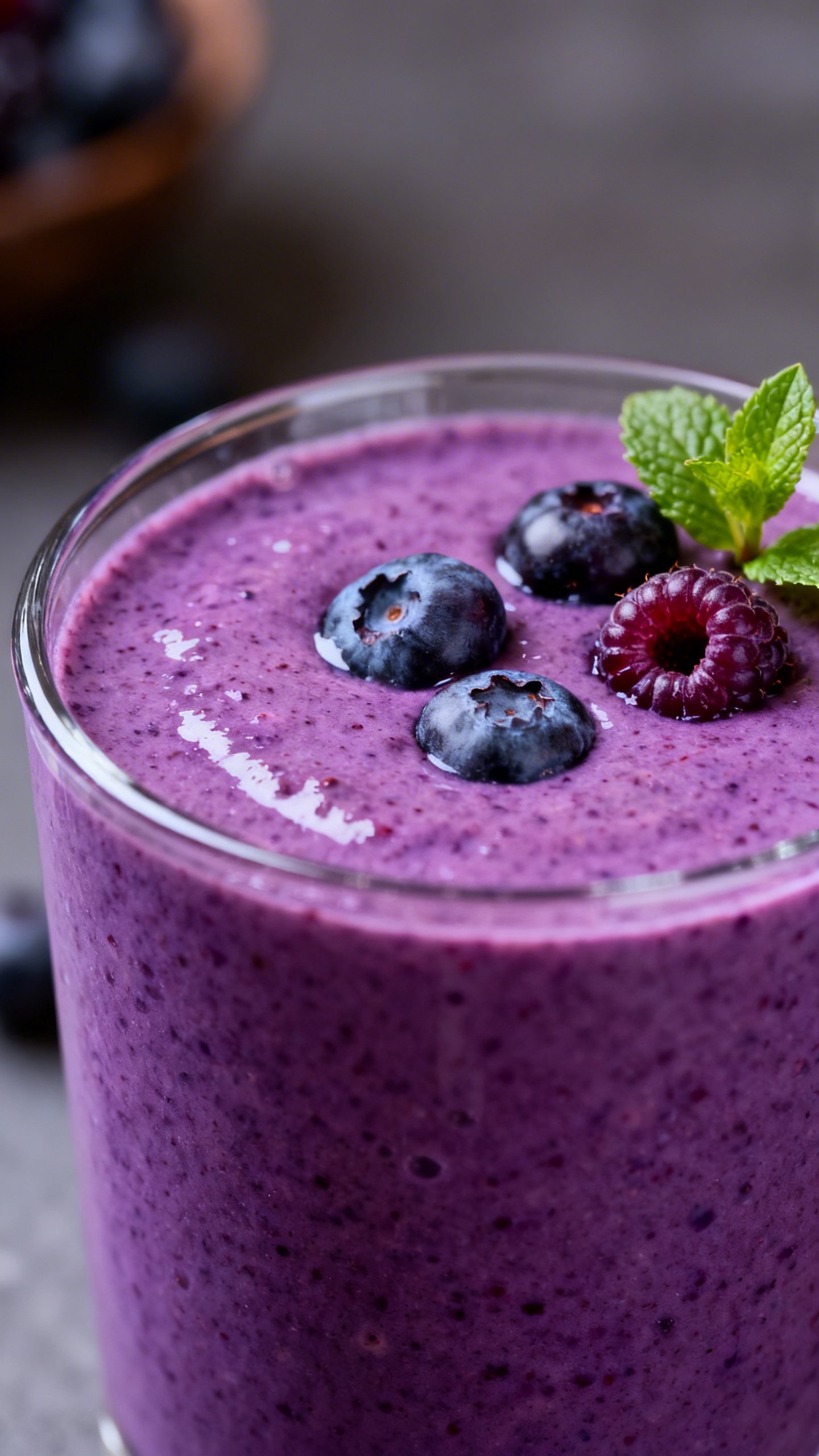 Berry Protein Smoothie That Is Fresh, Filling, and Easy to Make - berry protein smoothie glass