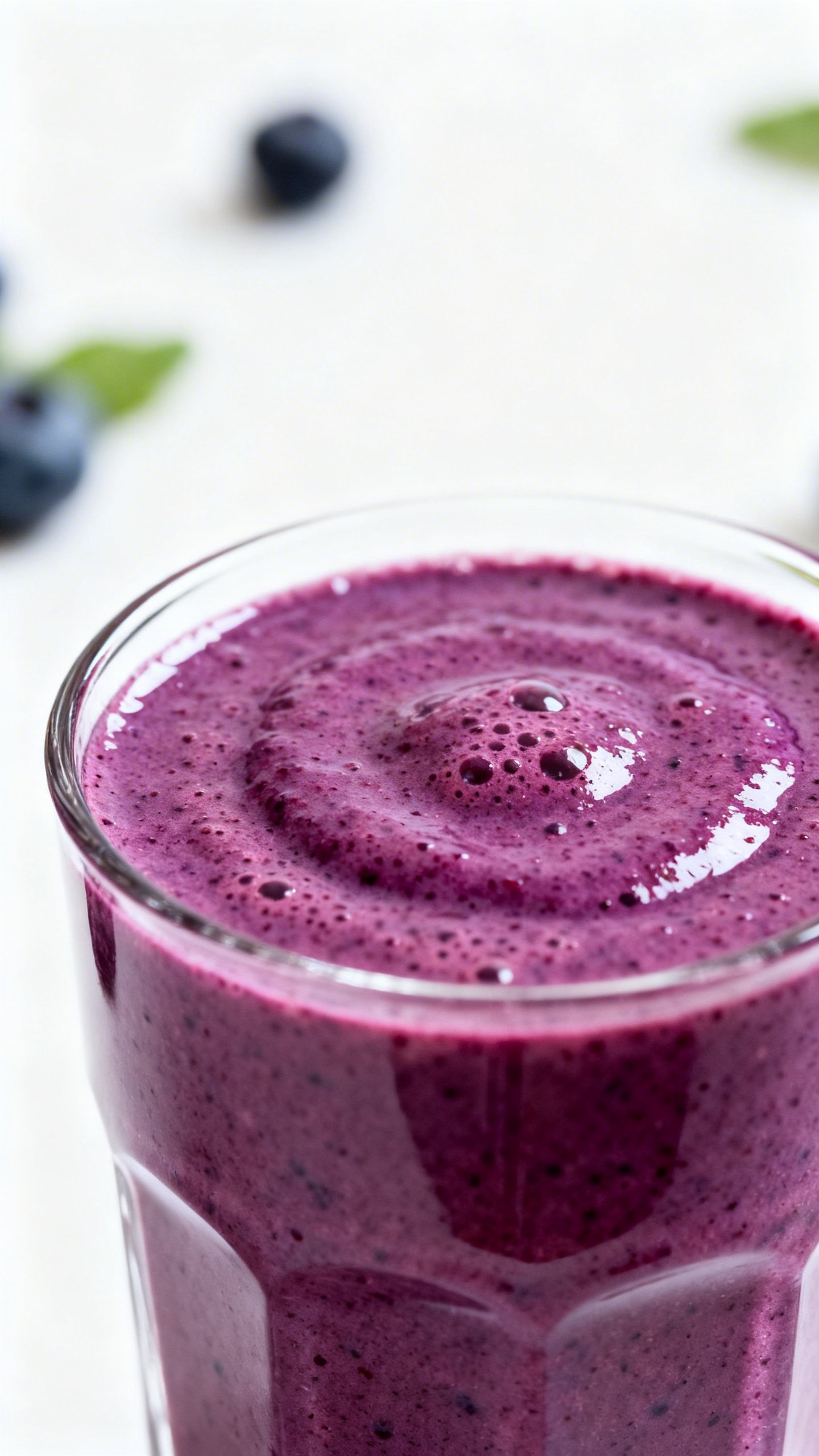 Berry Protein Smoothie That Is Fresh, Filling, and Easy to Make - berry protein smoothie glass