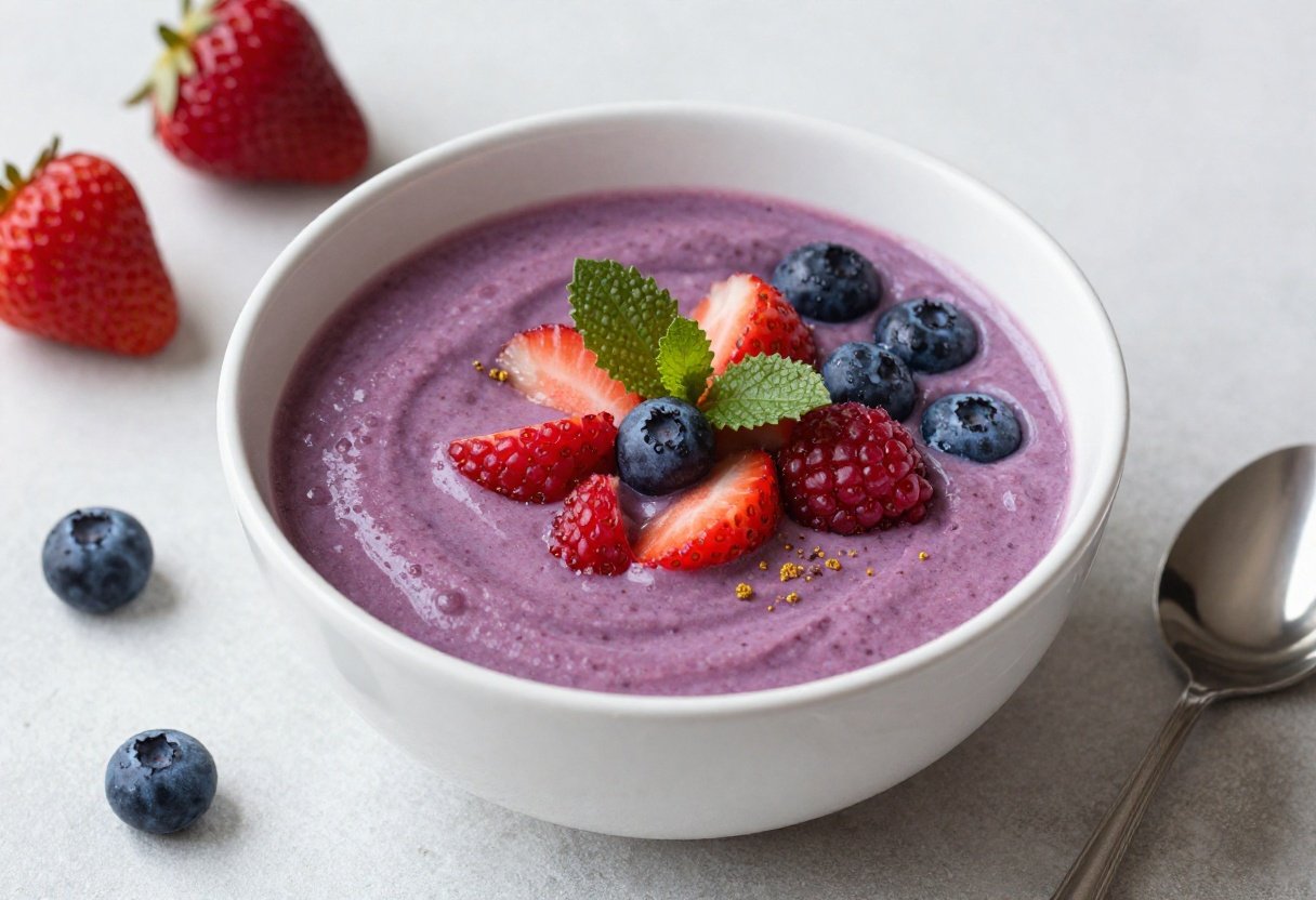 Berry Smoothie Bowl Recipe That Looks Fancy but Is So Easy - berry smoothie bowl