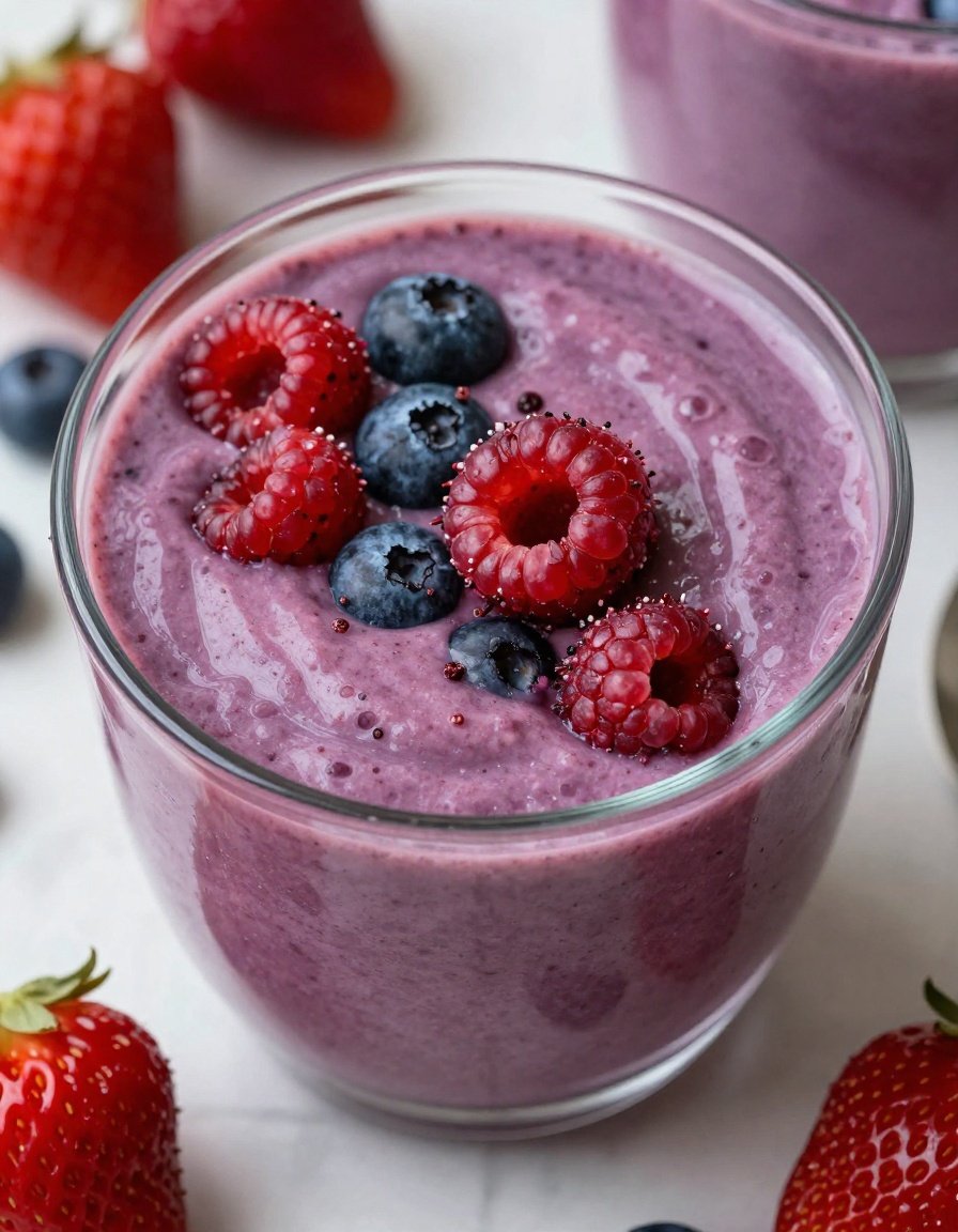Berry Smoothie Bowl Recipe That Looks Fancy but Is So Easy - berry smoothie bowl