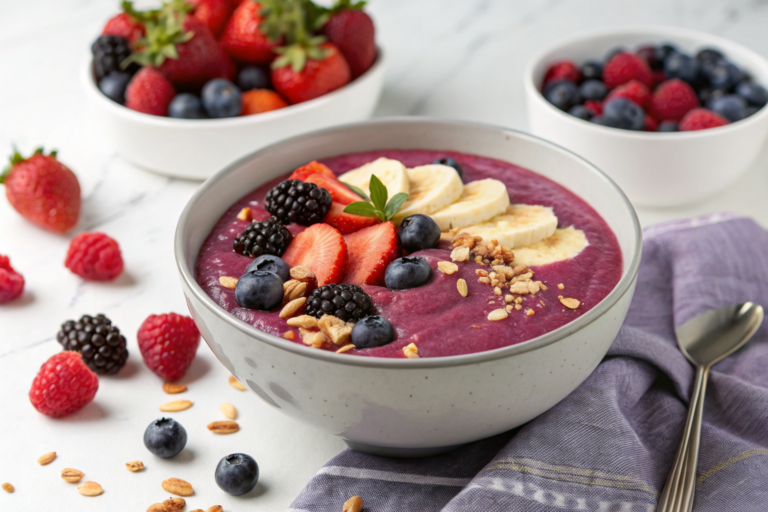 Berry Smoothie Bowl That Feels Fresh and Satisfying - berry smoothie bowl