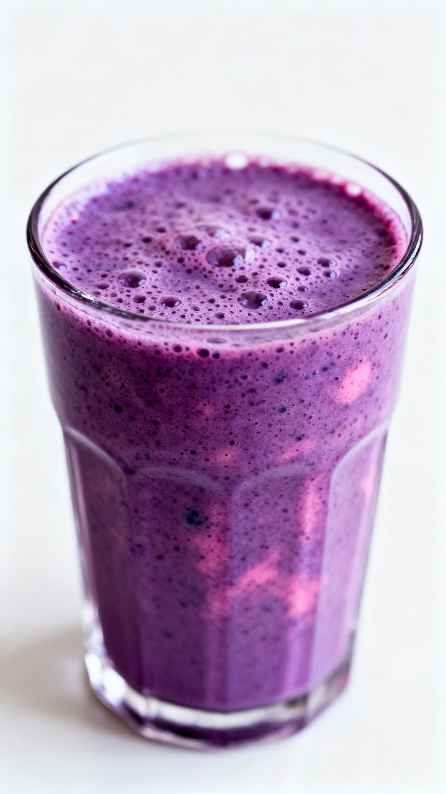 Berry Smoothie That Feels Light but Still Satisfying - berry smoothie glass