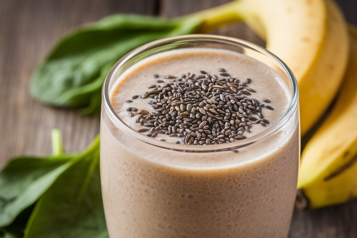 Breakfast Smoothie That Saves Your Morning Without Feeling Boring - breakfast smoothie glass