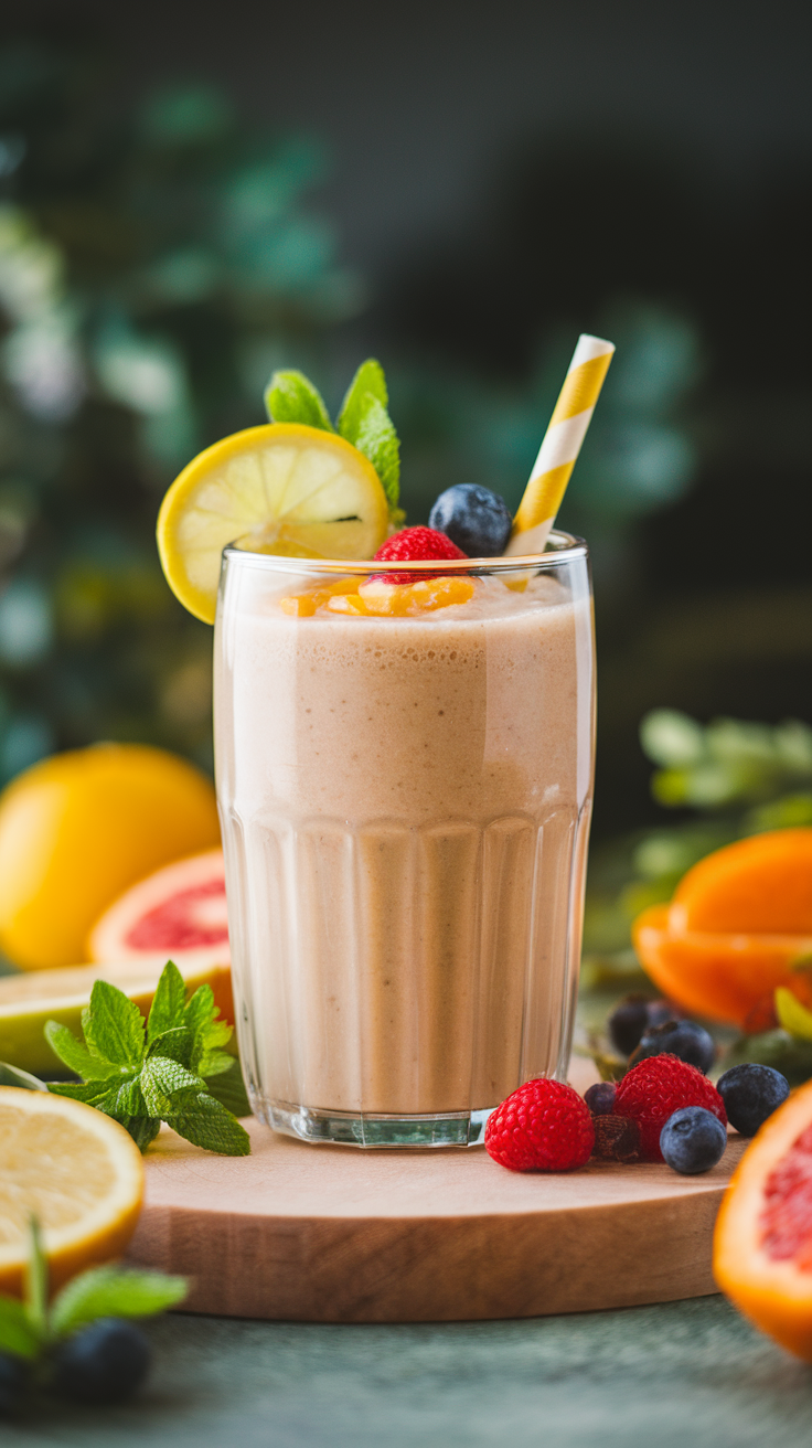 Breakfast Smoothie That Saves Your Morning Without Feeling Boring - breakfast smoothie in blender