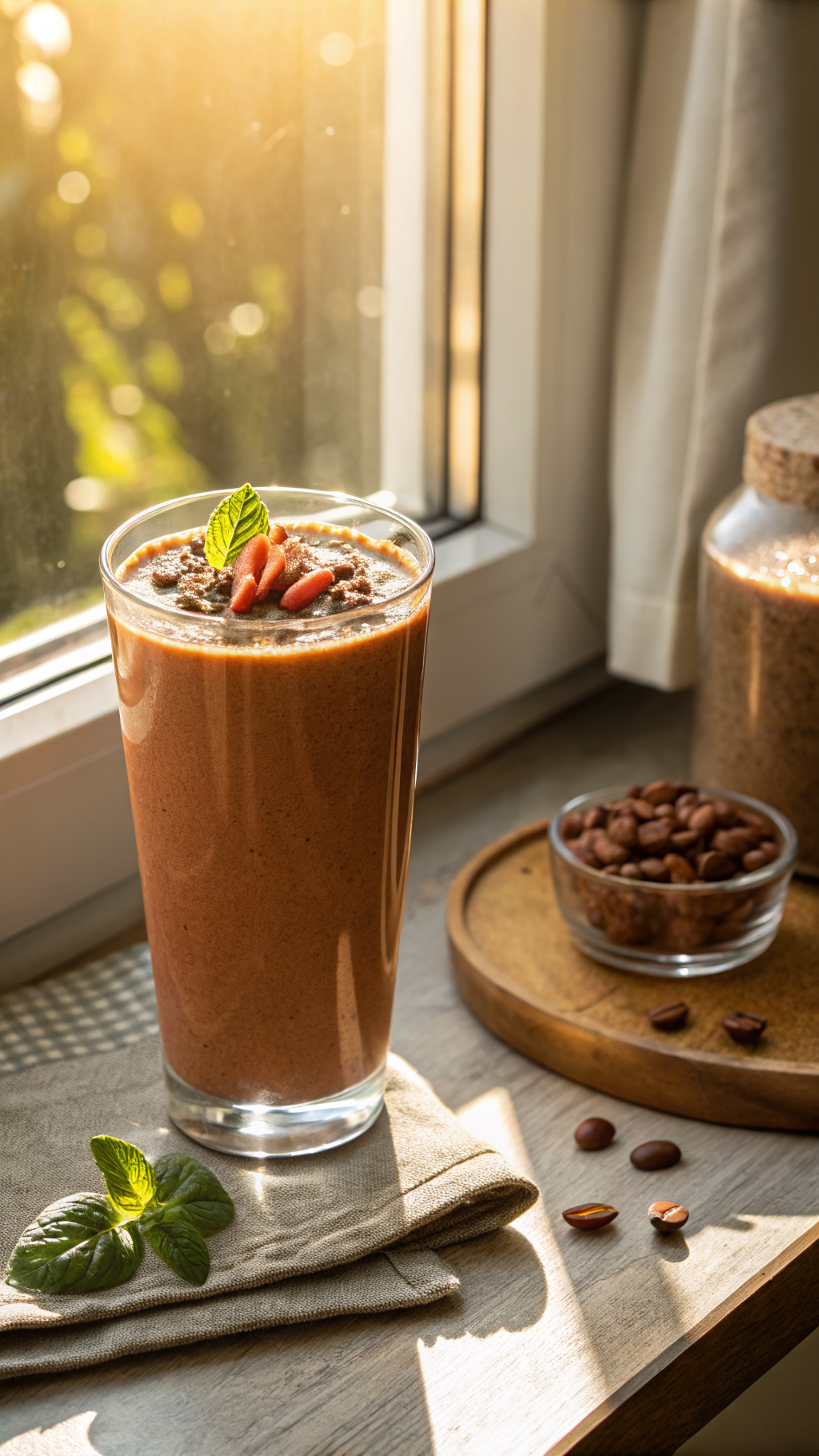 Coffee Protein Smoothie Recipe for Mornings That Need Extra Help - coffee protein smoothie blender