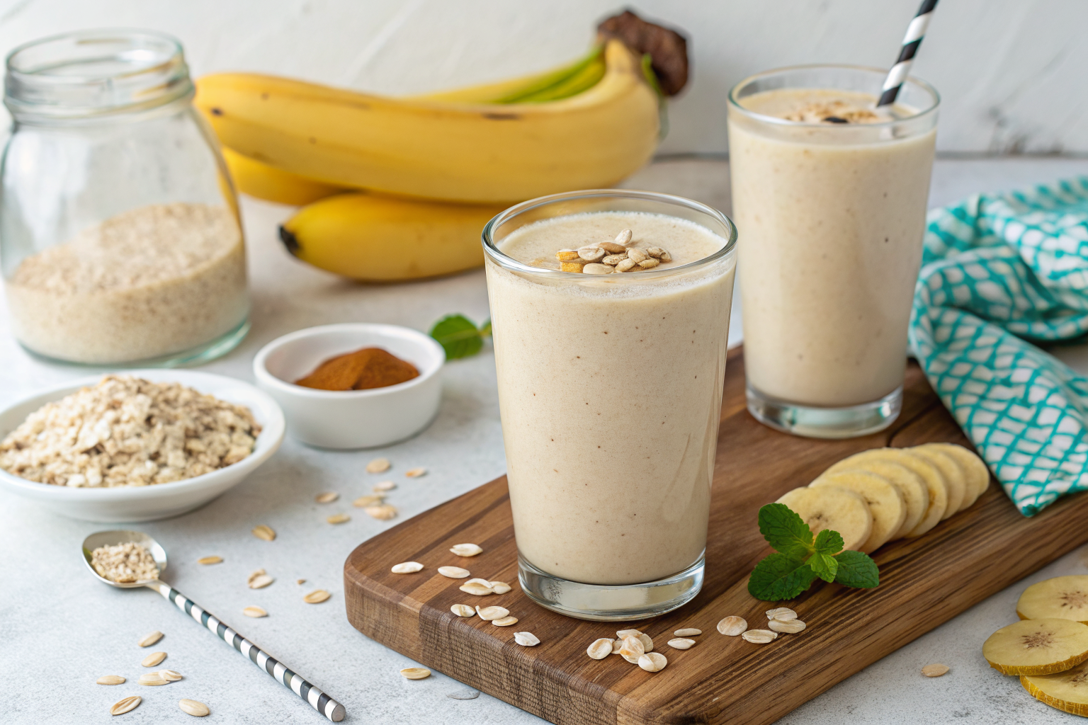 Cottage Cheese Banana Smoothie - Great for Breakfast! - cottage cheese banana smoothie