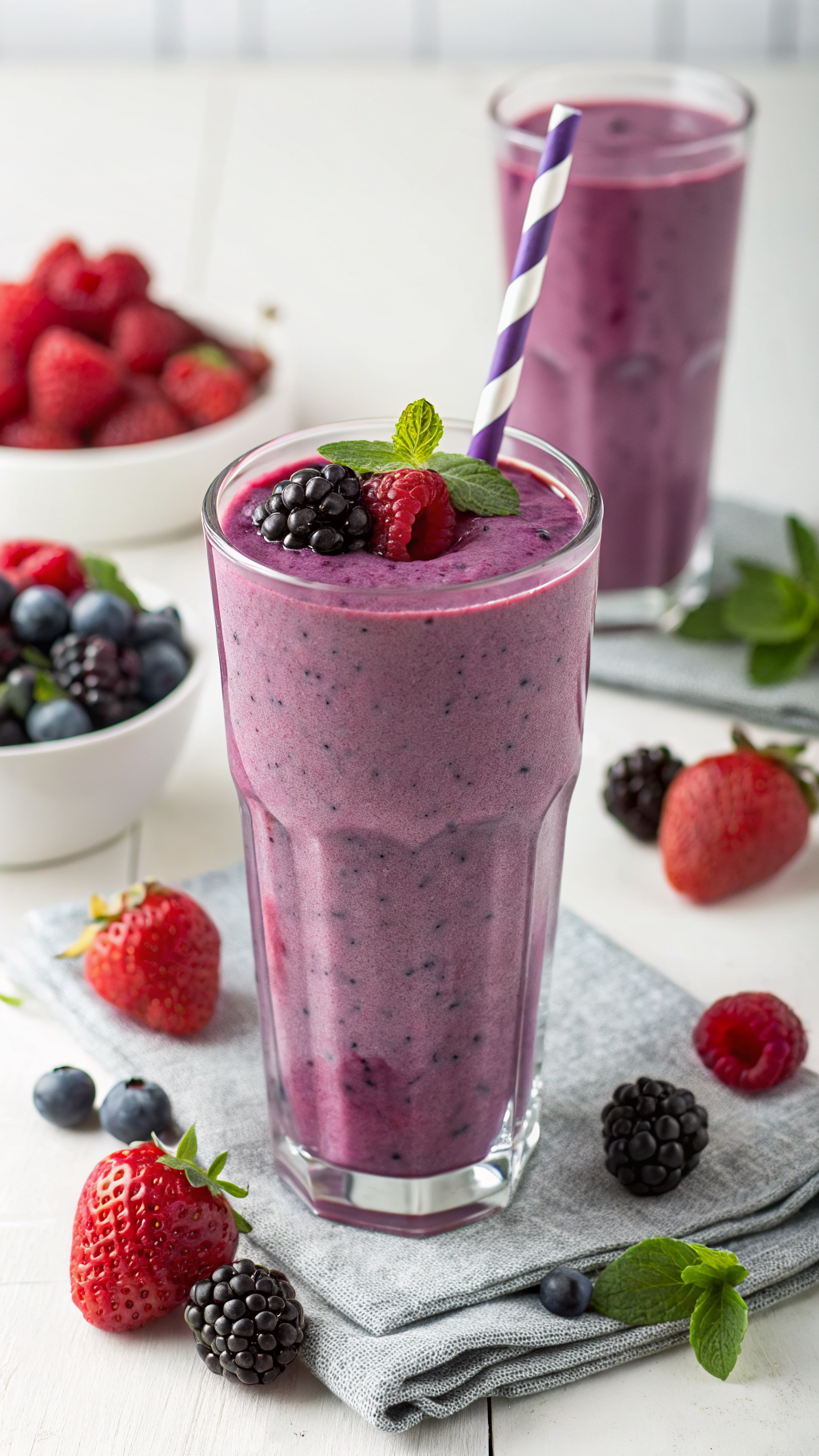 Delicious 5-Minute Smoothie That Still Tastes Better Than It Has Any Right To - berry smoothie ingredients
