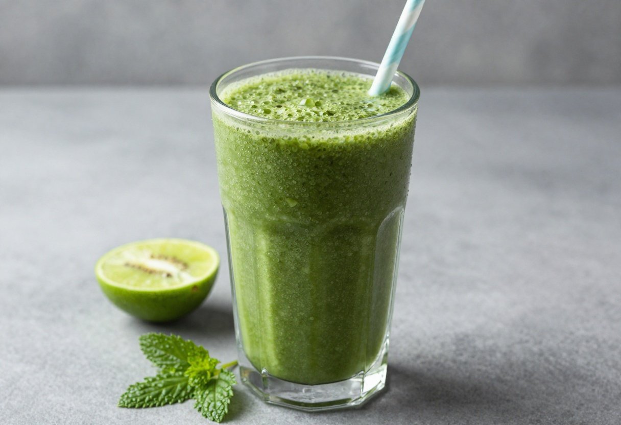 Detox Smoothie That Tastes Better Than the Name Suggests - detox smoothie glass