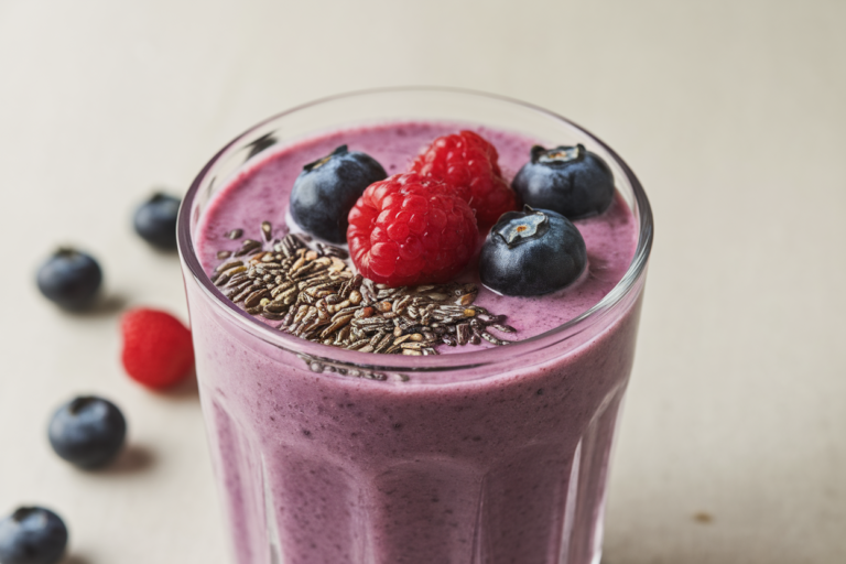 Easy Breakfast Smoothie You Can Make Half Awake - breakfast smoothie glass