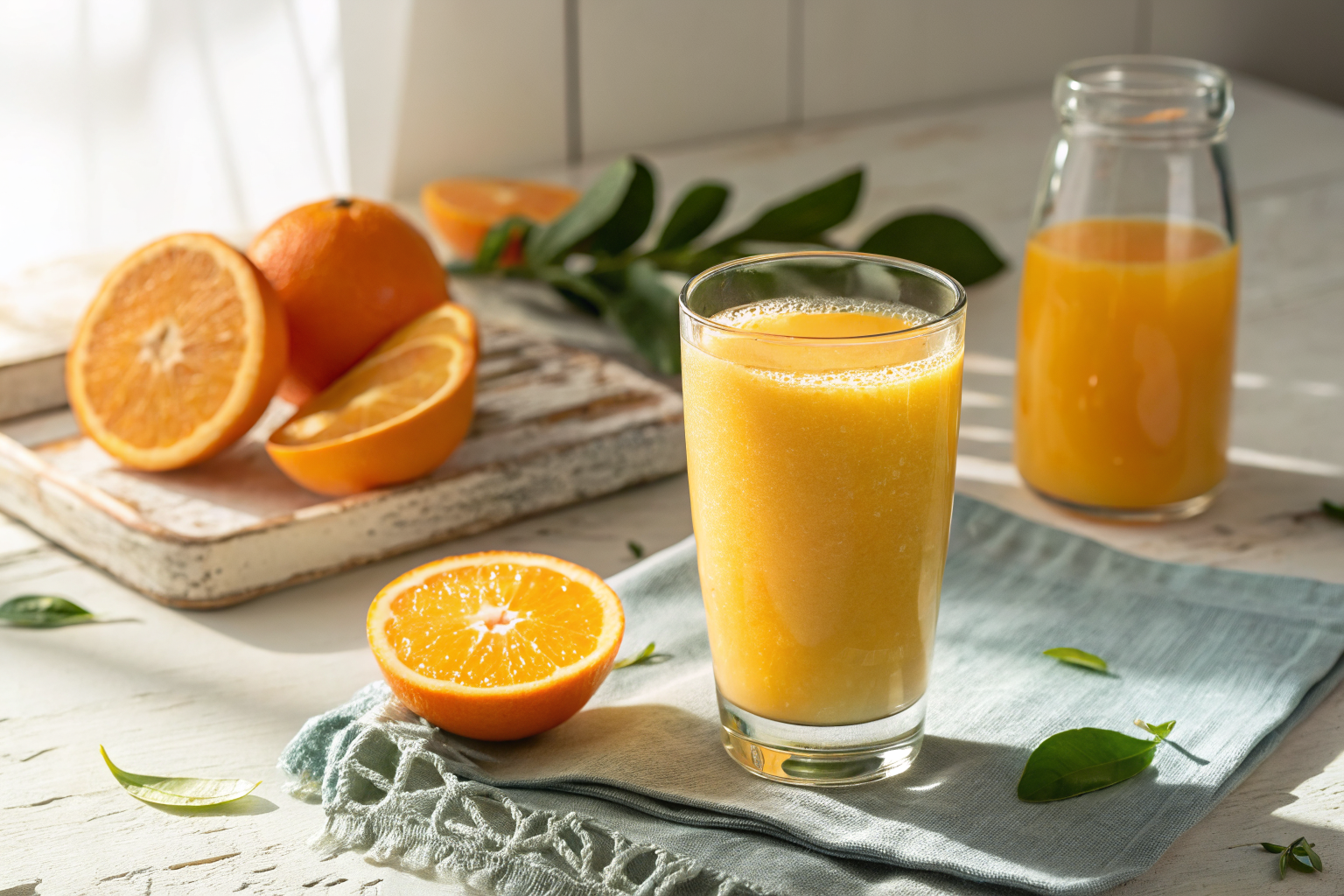 Easy Homemade Juice Recipe for a Fresh Everyday Reset - juice glass