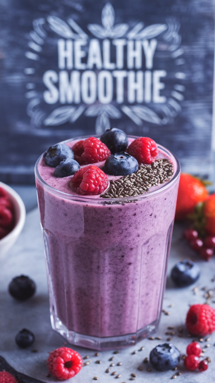 Energizing Smoothie for Slow Mornings That Need a Boost - smoothie in blender