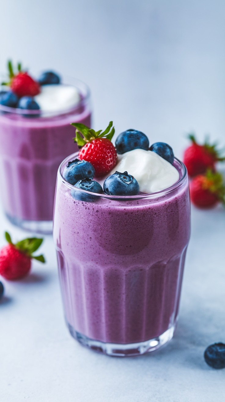 Energizing Smoothie for Slow Mornings That Need a Boost - smoothie ingredients on counter