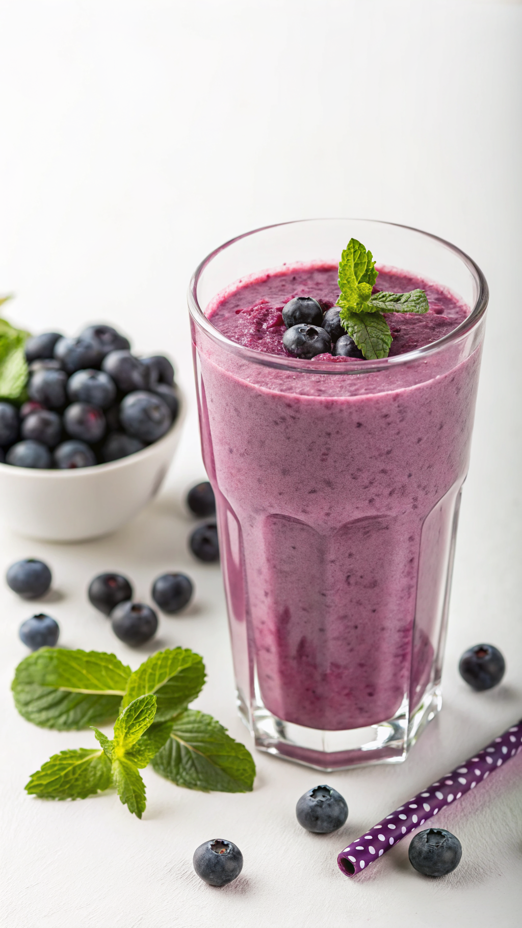 Feel Good Smoothie That Is Simple but Hits the Right Spot - berry smoothie glass